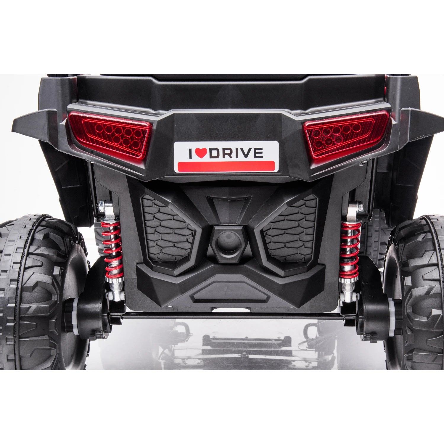 12V Ride-On Buggy for Kids – Jeep Style Off-Road Electric Car with Remote – Red