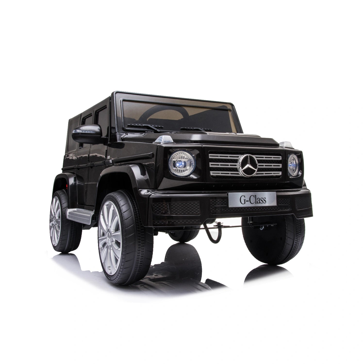 12V Licensed Mercedes G-Wagon G63 Kids Electric Ride-On Car – Black