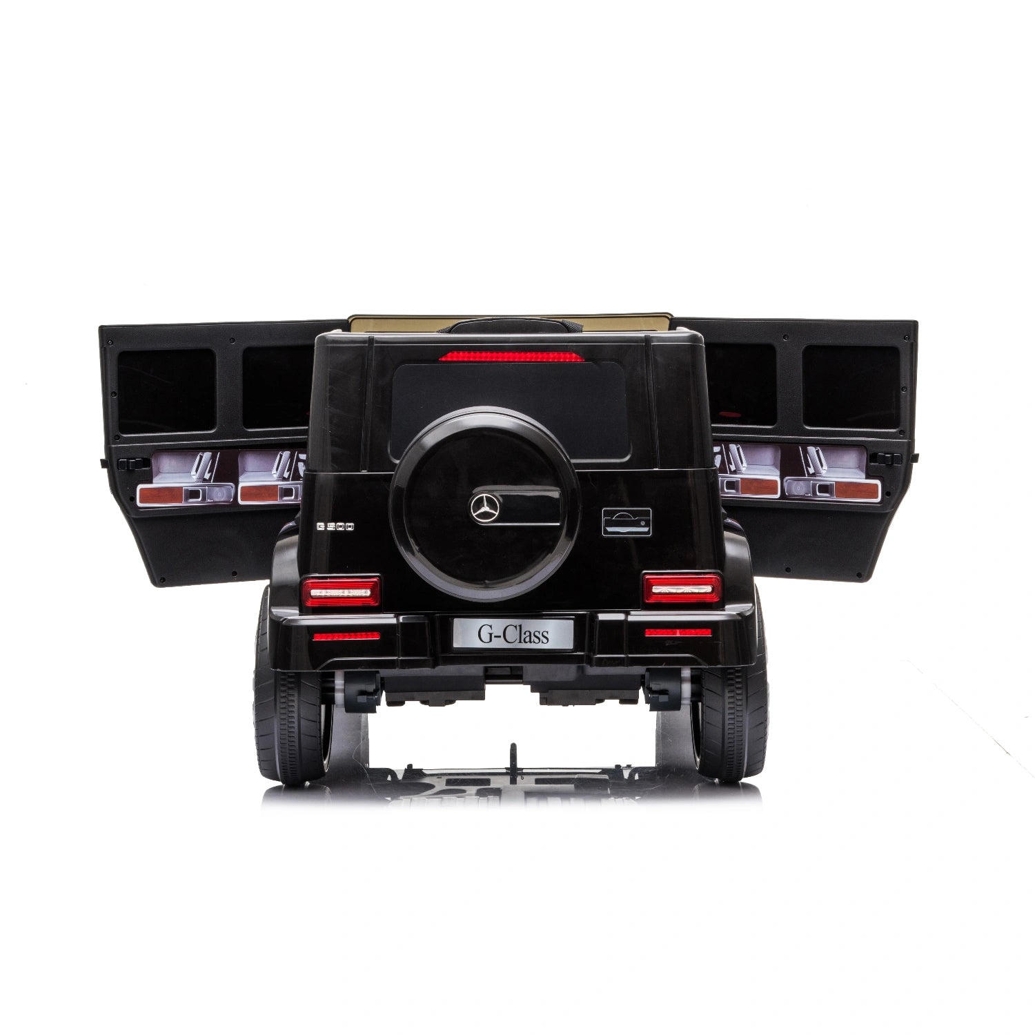 12V Licensed Mercedes G-Wagon G63 Kids Electric Ride-On Car – Black