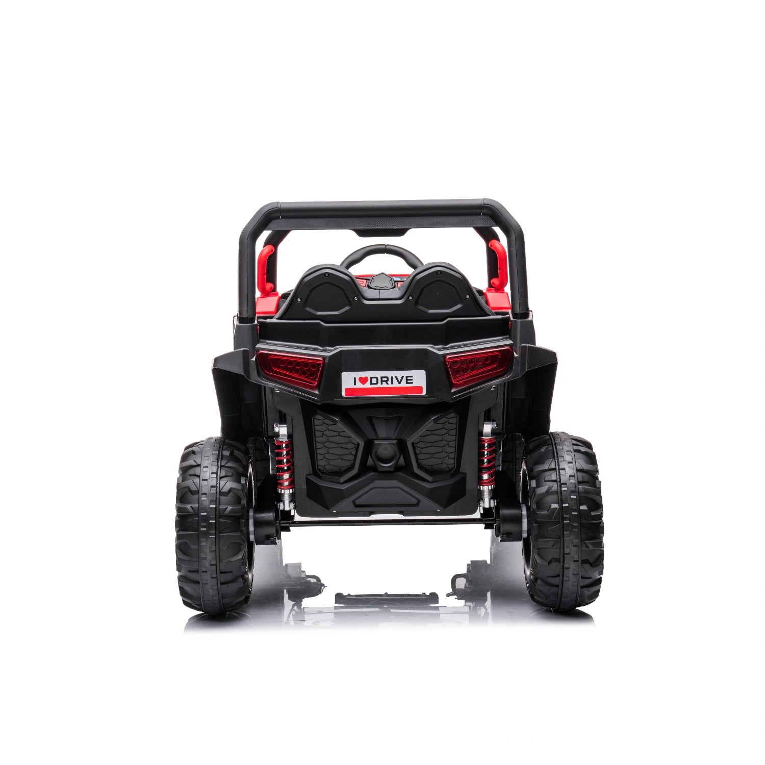 Blue 12V Jeep Style Kids Ride-On Buggy with 4WD, Lights & Remote Control