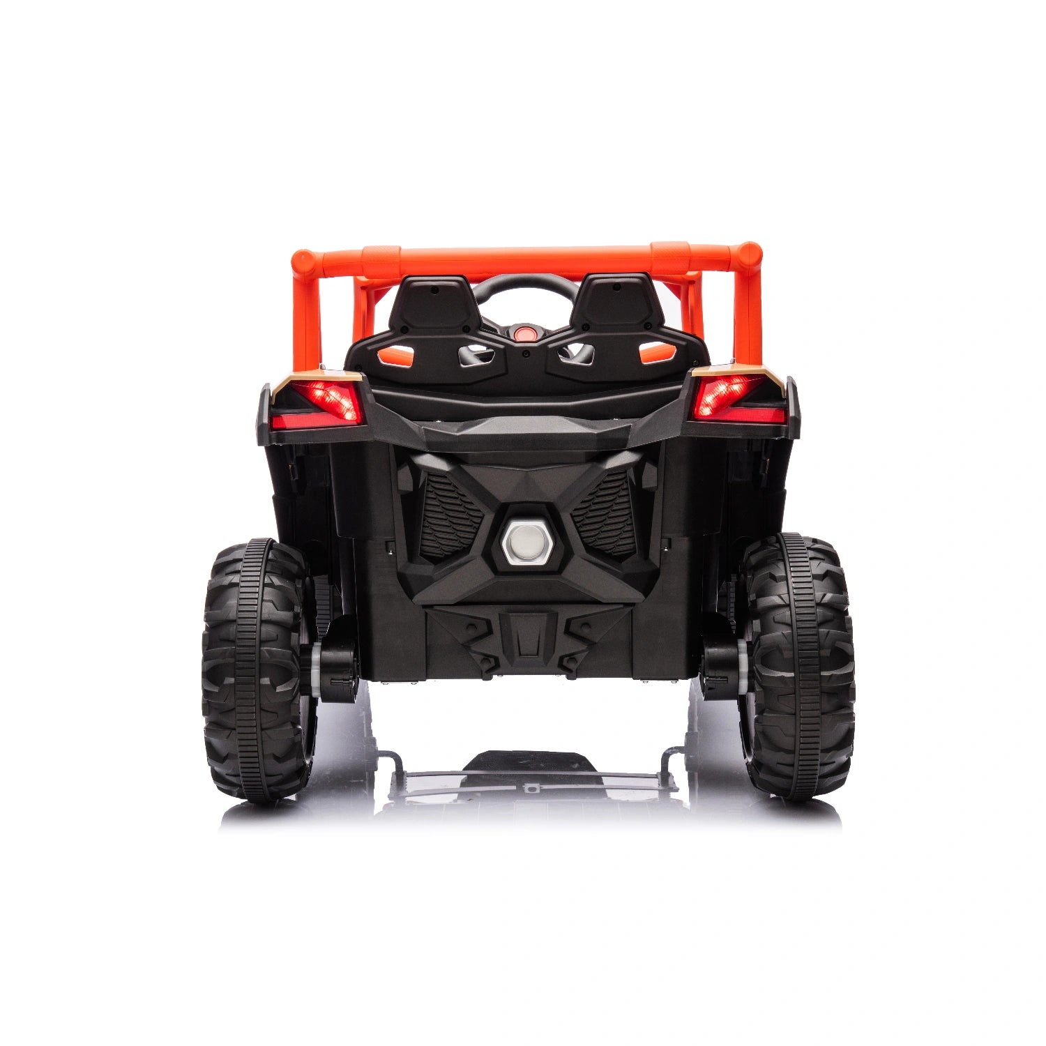 Off-Road 24V Kids Ride-On Car Buggy, Can-Am Replica with Lights & 4WD – Khaki