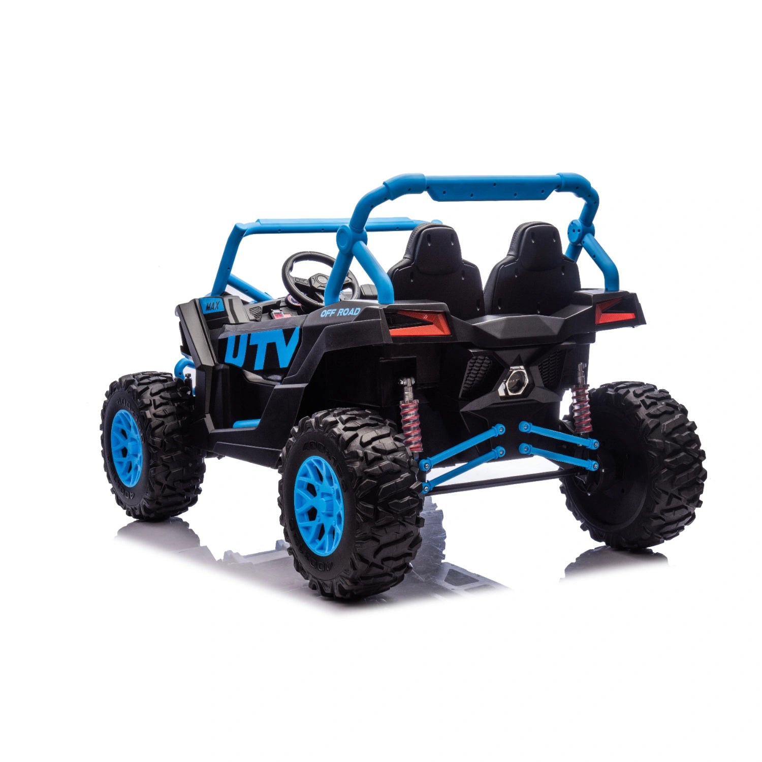 King of UTVs ZForce RZR Turbo 24V 1400W Off-Road 4WD Kids Ride-On Buggy – Blue