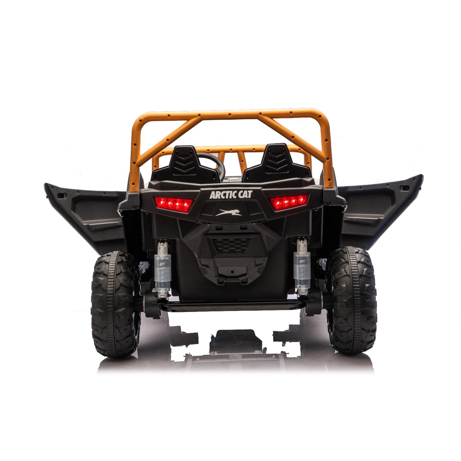 24V Licensed WildCat Arctic Cat Kids Ride-On Buggy – Two Seater Electric Beach Buggy UTV – White