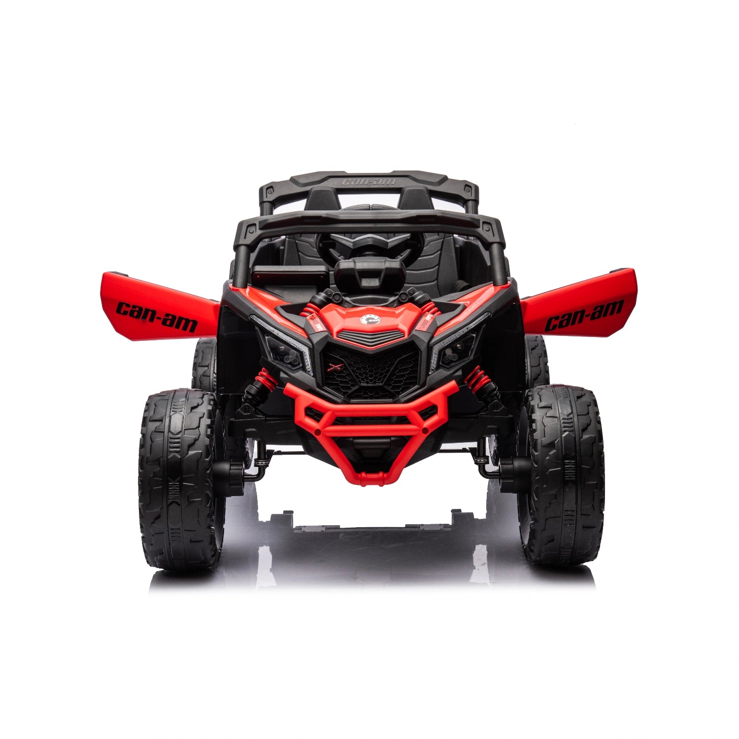24V Can-Am Maverick Kids Ride-On UTV – 4WD Single Seater 800W - Red