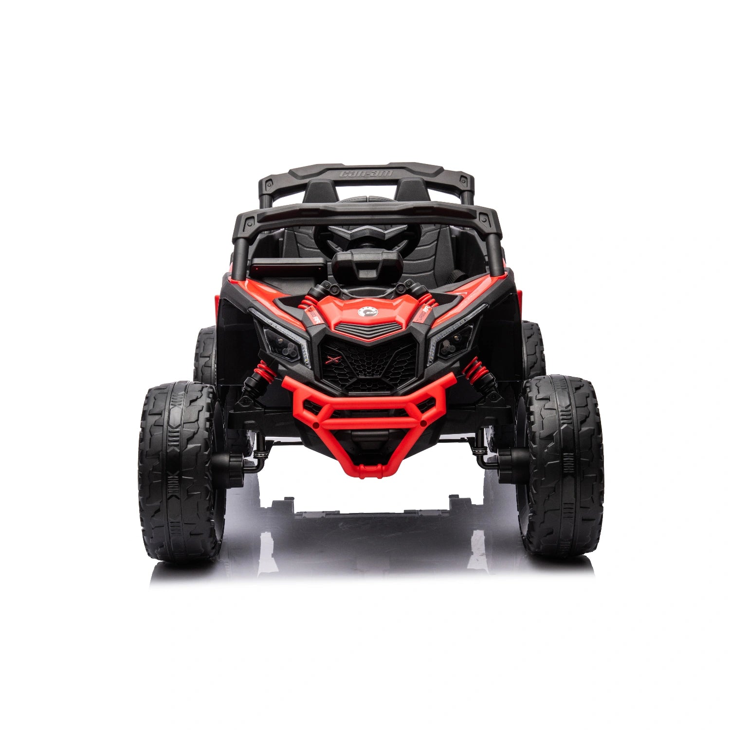 24V Can-Am Maverick Kids Ride-On UTV – 4WD Single Seater 800W - Red