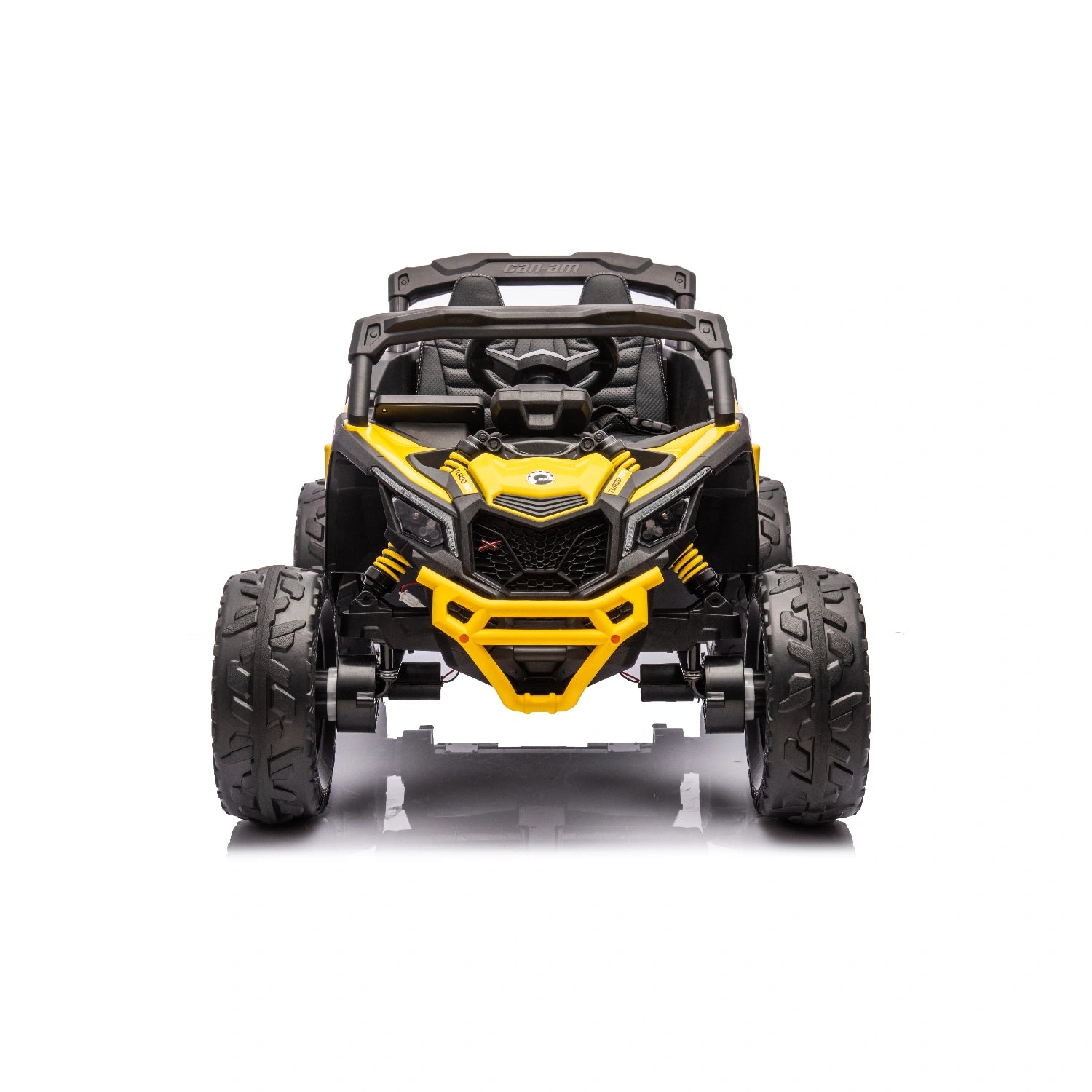 24V Can-Am Maverick Kids Ride-On UTV – 4WD Single Seater (Yellow)