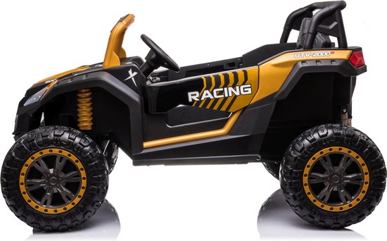 Gold Stinger Buggy XL 24V 4x4 two-seater kids ride-on car with off-road EVA wheels and rugged design