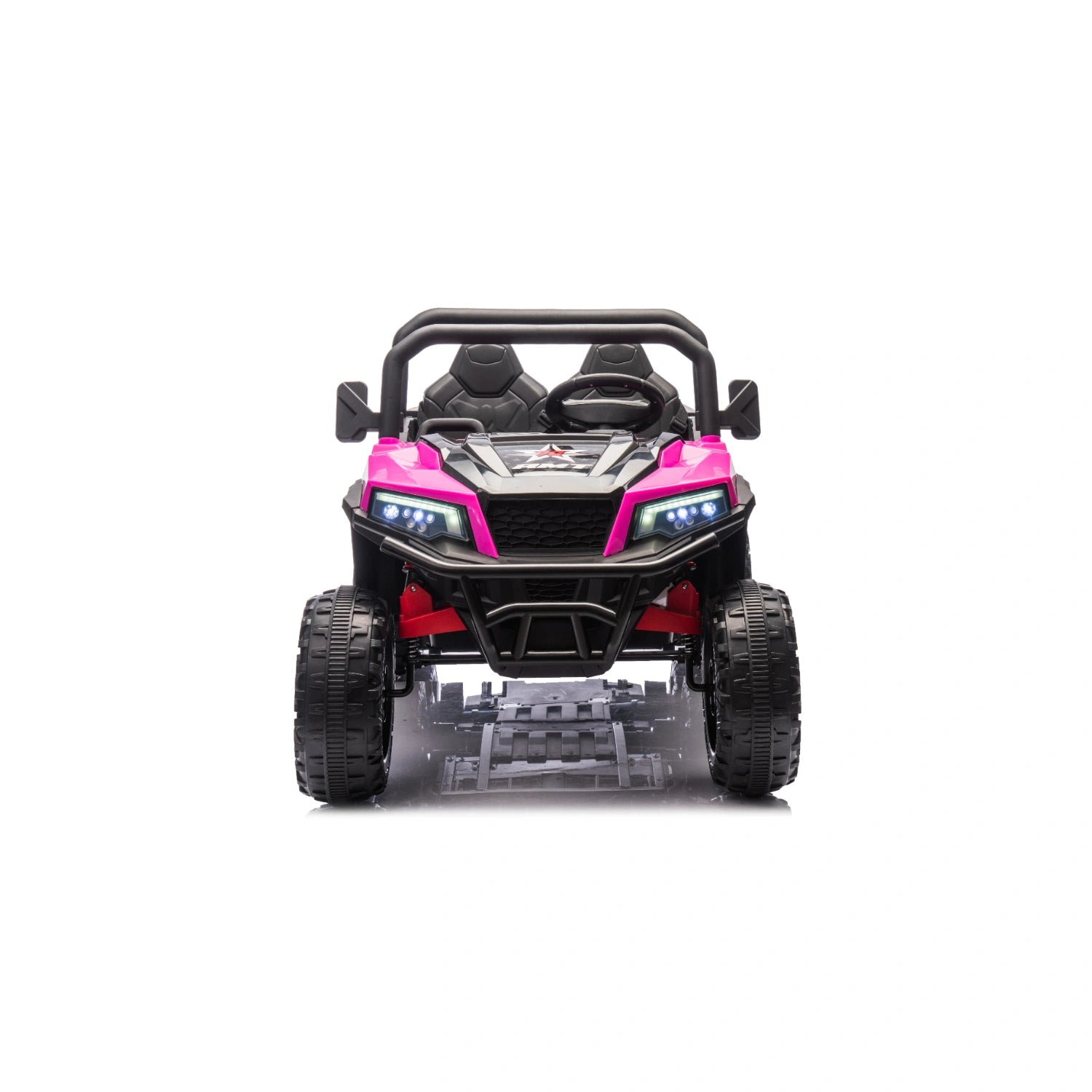 24V 6-Wheel Ride-On Farm Dump Truck with Electric Tipper & Remote – Pink