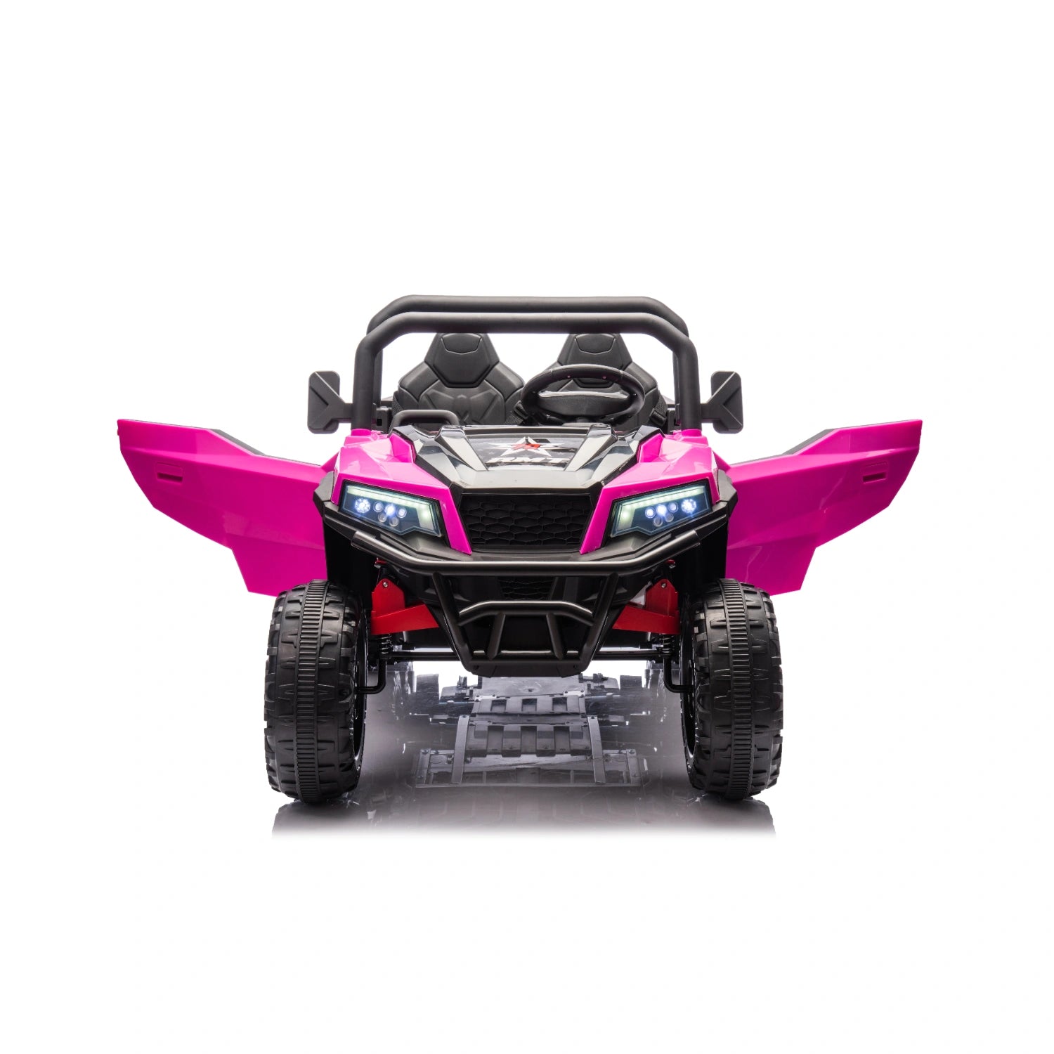 24V 6-Wheel Ride-On Farm Dump Truck with Electric Tipper & Remote – Pink
