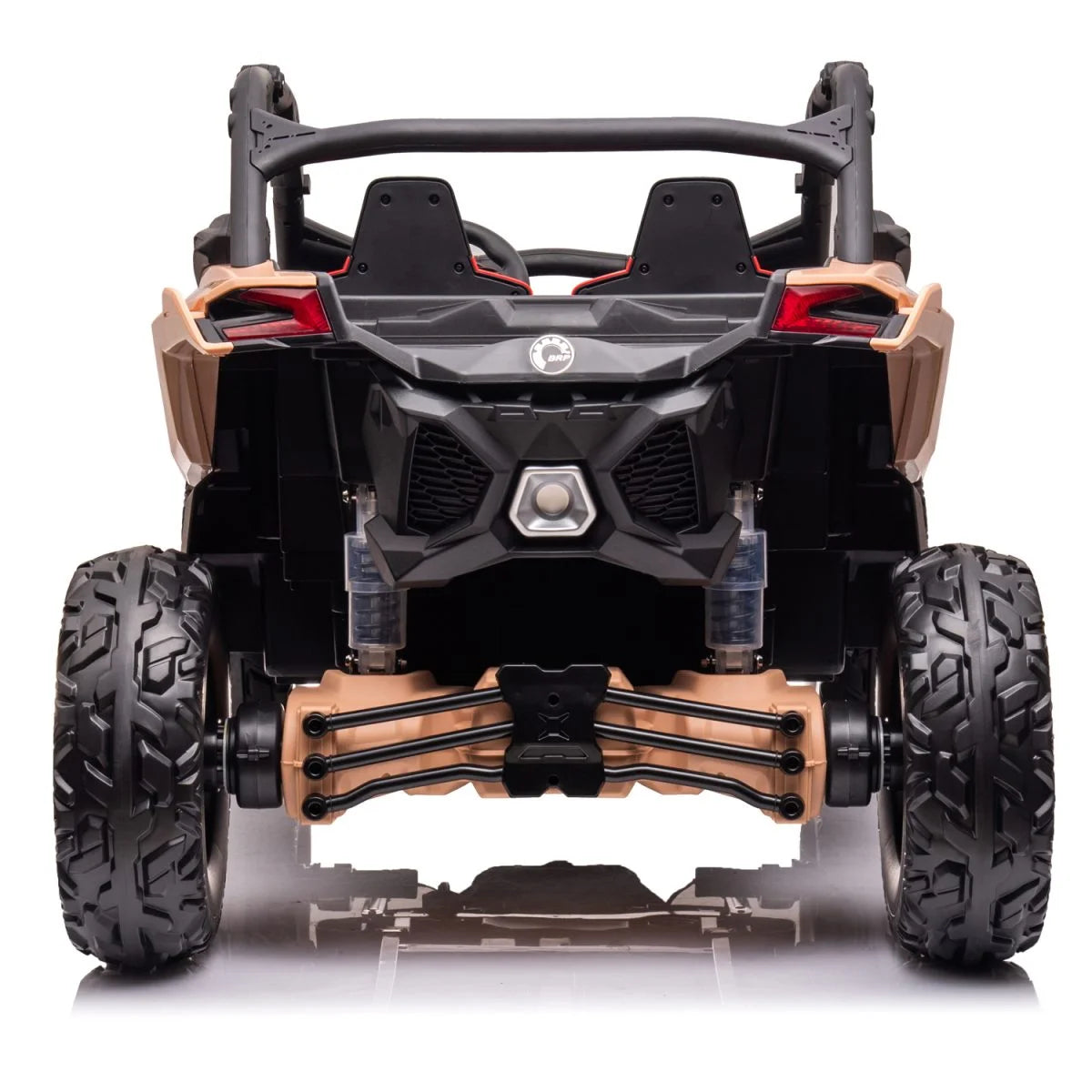 Black licensed Can-Am ride-on car for kids