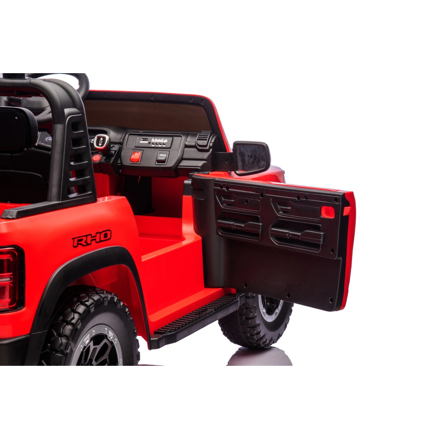 24V Licensed Dodge RAM 1500 RHO Ride-On – Red