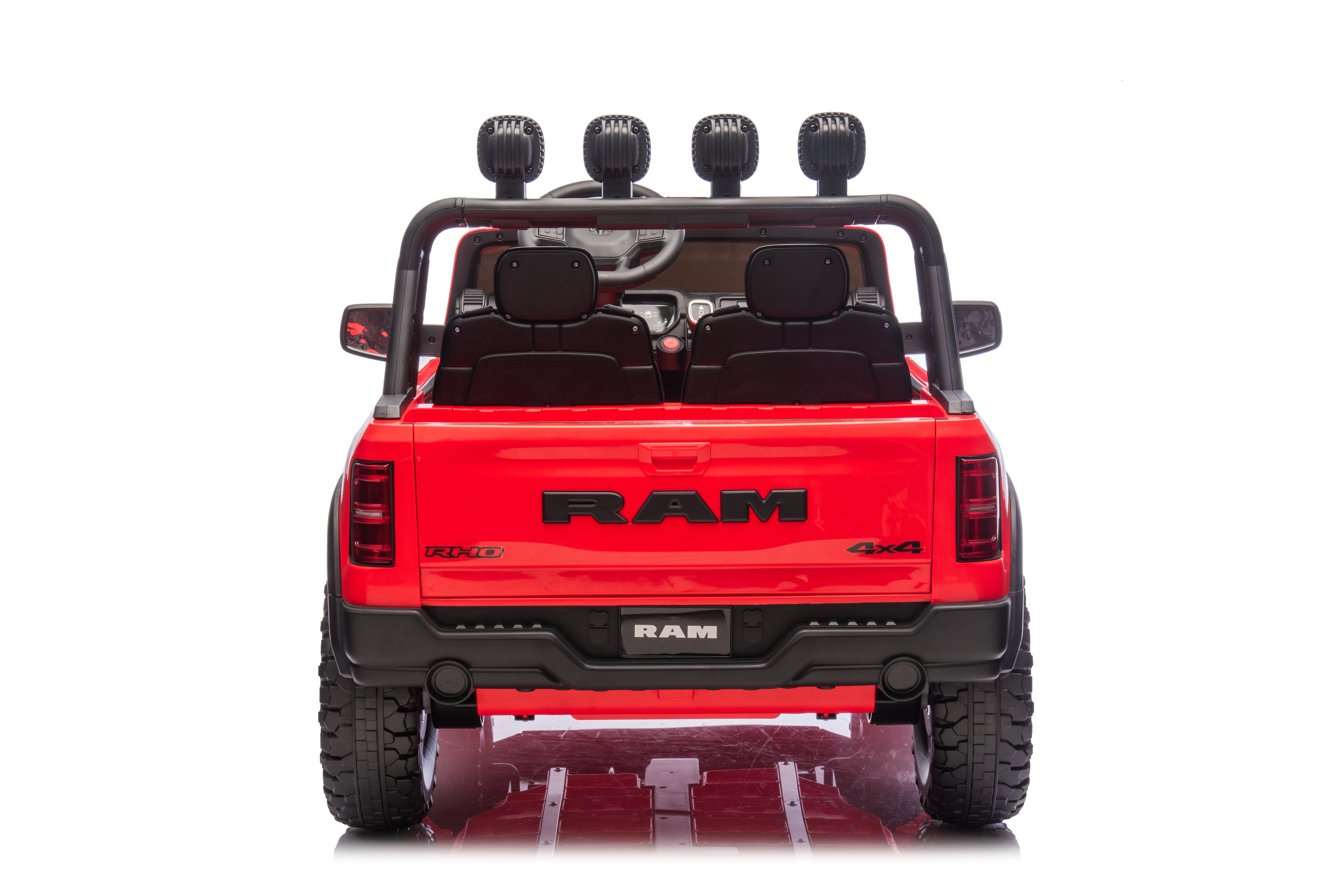 24V Licensed Dodge RAM 1500 RHO Ride-On – Red