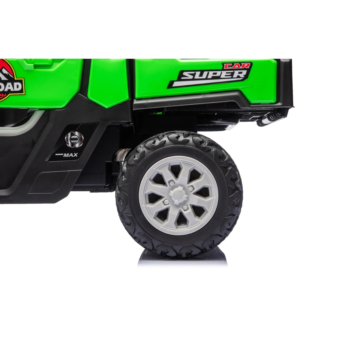 12V 4WD Kids Electric Ride-On Utility Truck – Green