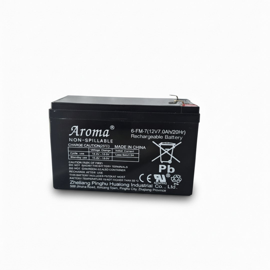 Aroma battery on a white background