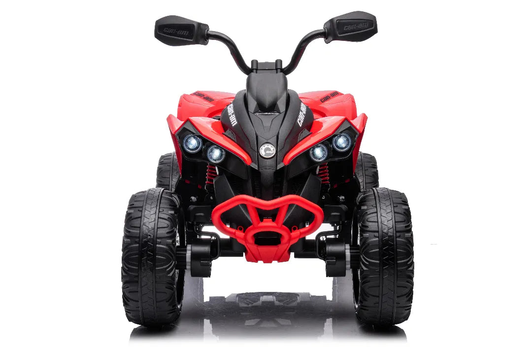 Licensed 24V Can-Am Renegade ATV Quad Bike 4x4 – Red