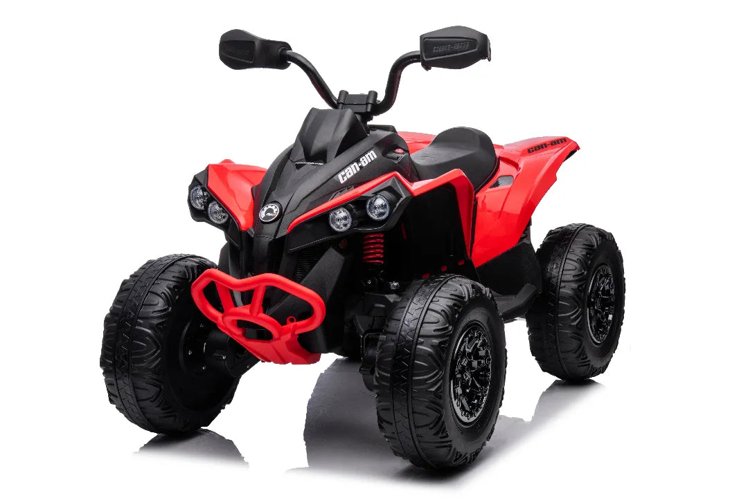 Licensed 24V Can-Am Renegade ATV Quad Bike 4x4 – Red