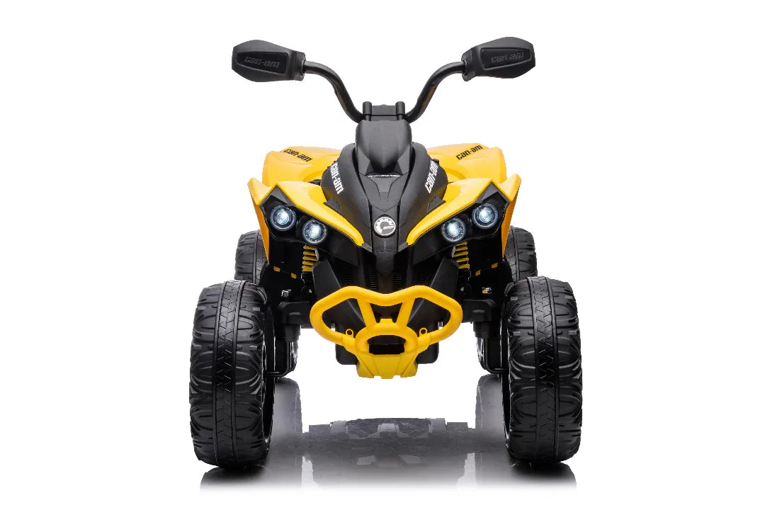 24V Can-Am Renegade Ride-On ATV Quad Bike 4x4 – Yellow