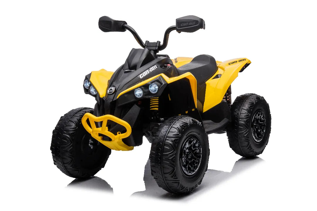 24V Can-Am Renegade Ride-On ATV Quad Bike 4x4 – Yellow
