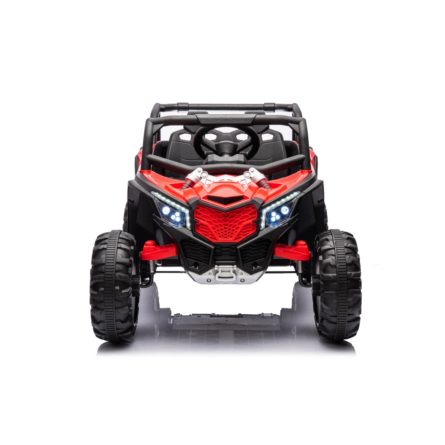 24V Ride-On Buggy for Kids – Can-Am Inspired Replica with 4WD & EVA Wheels – Red