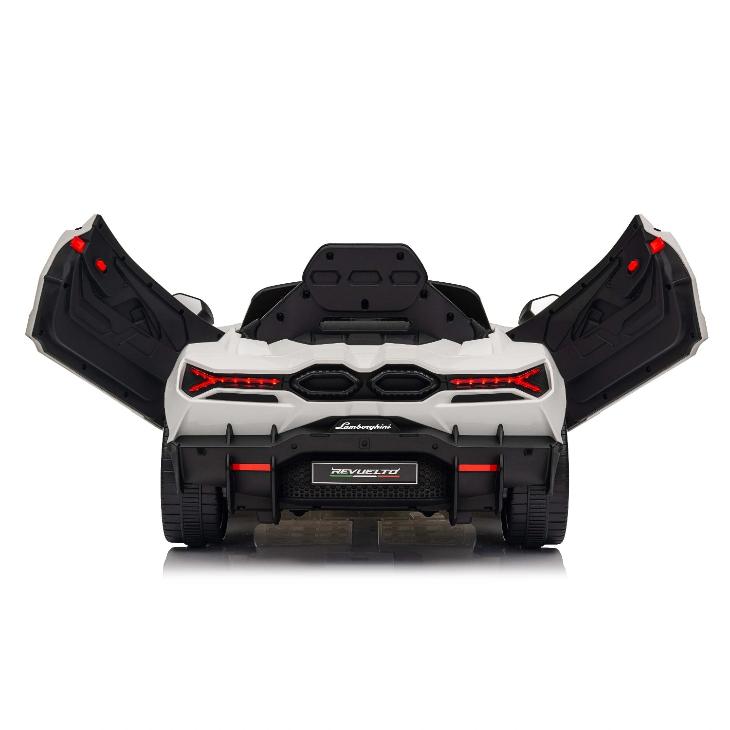 12V Licensed Lamborghini Revuelto Kids Electric Ride-On Car – White
