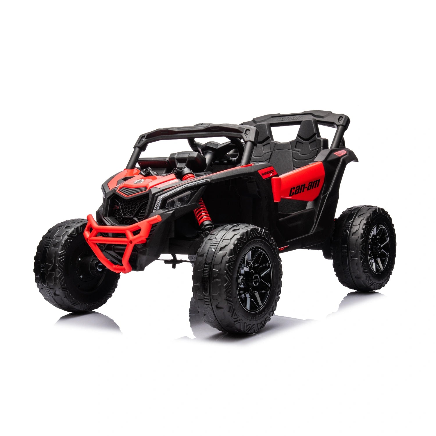 24V Can-Am Maverick Kids Ride-On UTV – 4WD Single Seater 800W - Red