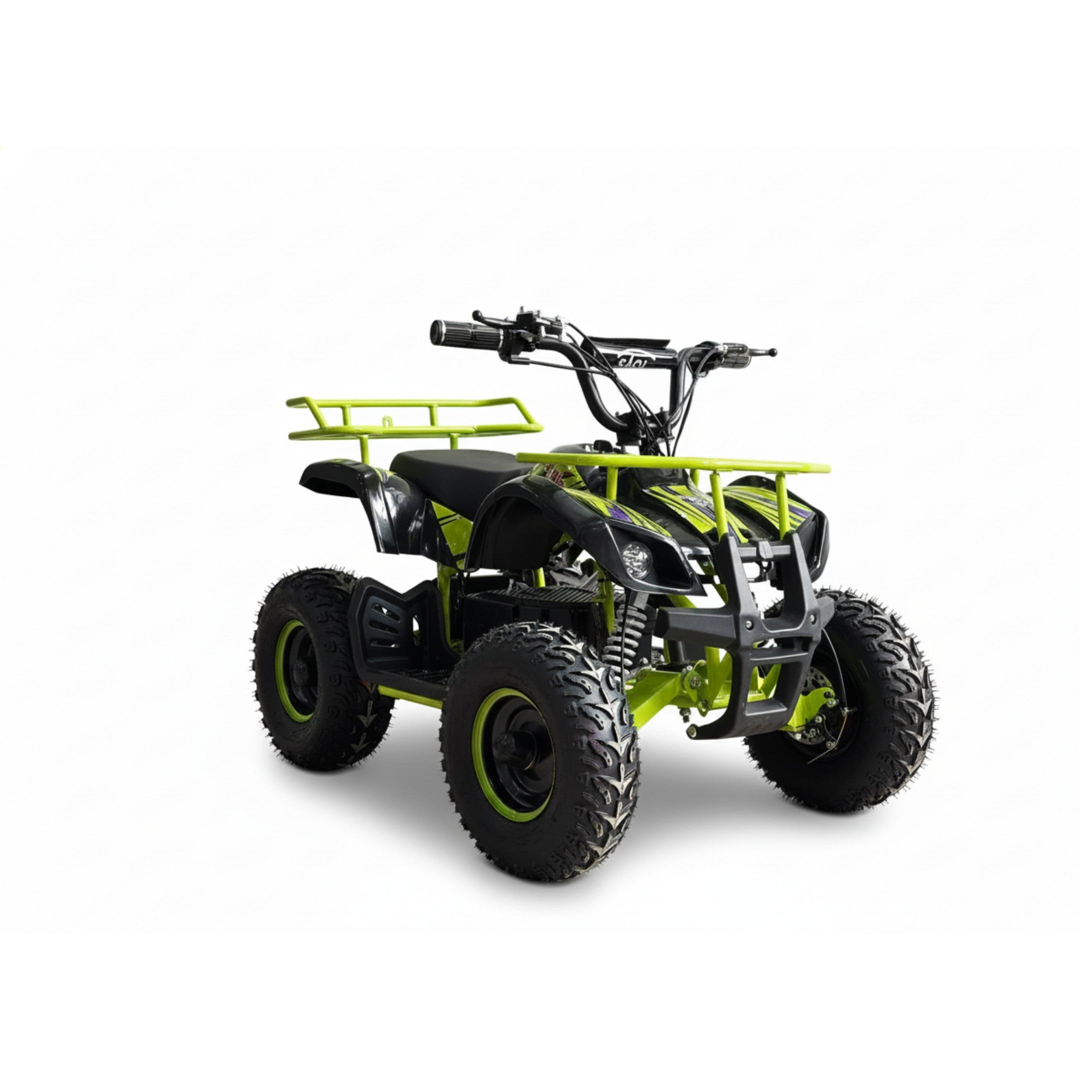 36V 800W Electric Ride-On ATV Kids Electric Quad Bike 4 wheeler – Black & Green