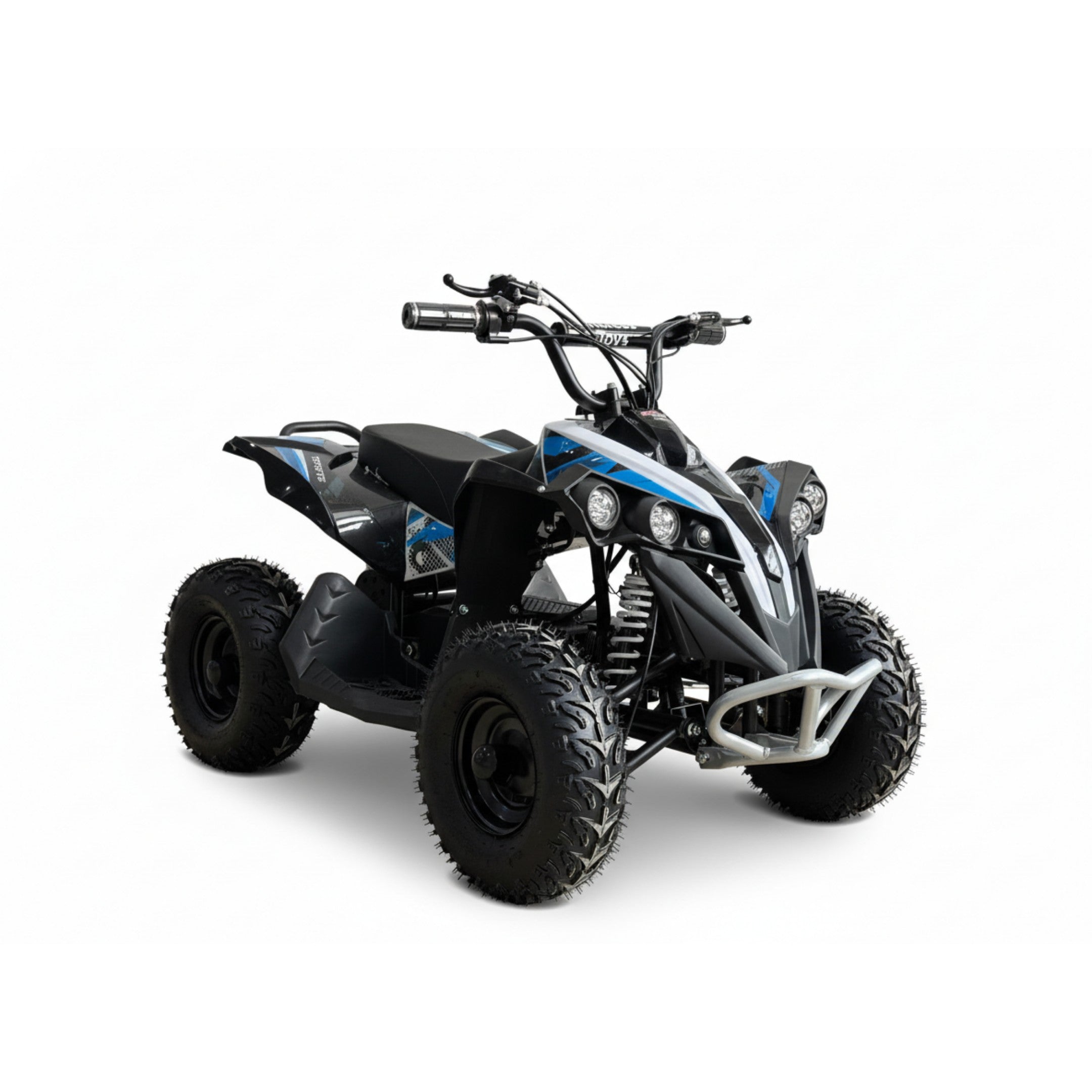 48V 1000W Kids Electric Quad Bike – High Power ATV (Black & Blue)