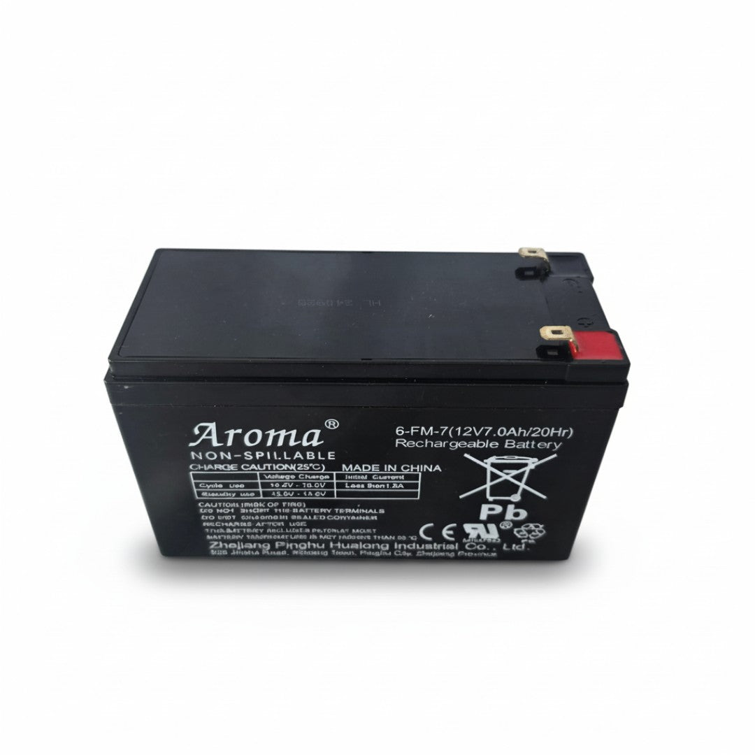 Aroma battery on a white background