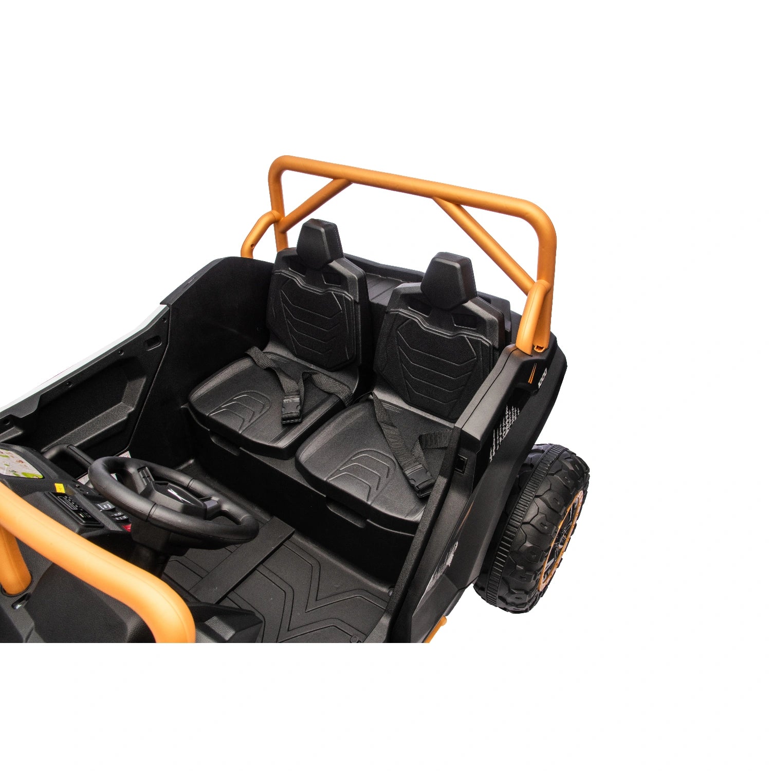 24V Licensed WildCat Arctic Cat Kids Ride-On Buggy – Two Seater Electric Beach Buggy UTV – White