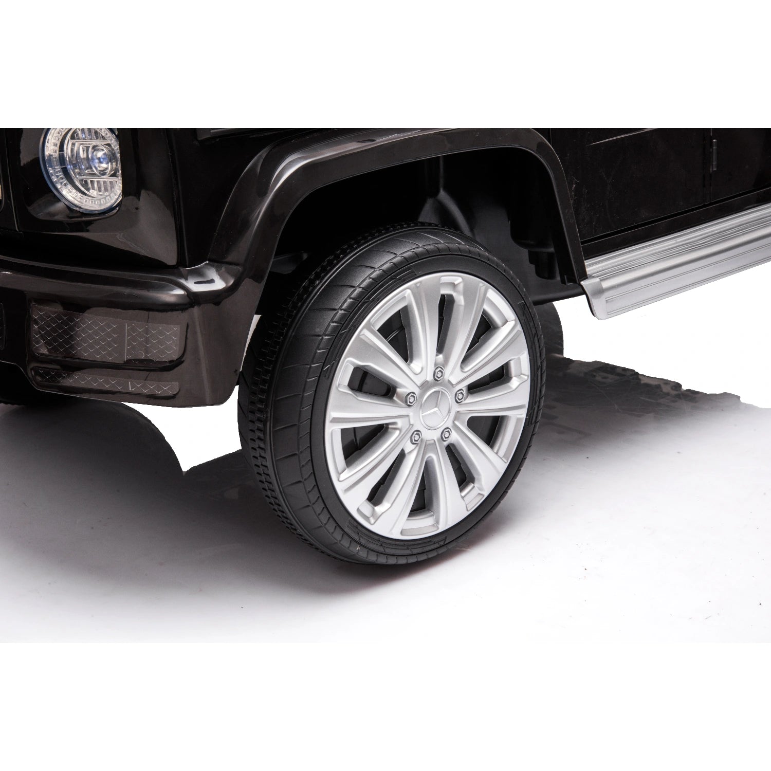 12V Licensed Mercedes G-Wagon G63 Kids Electric Ride-On Car – Black