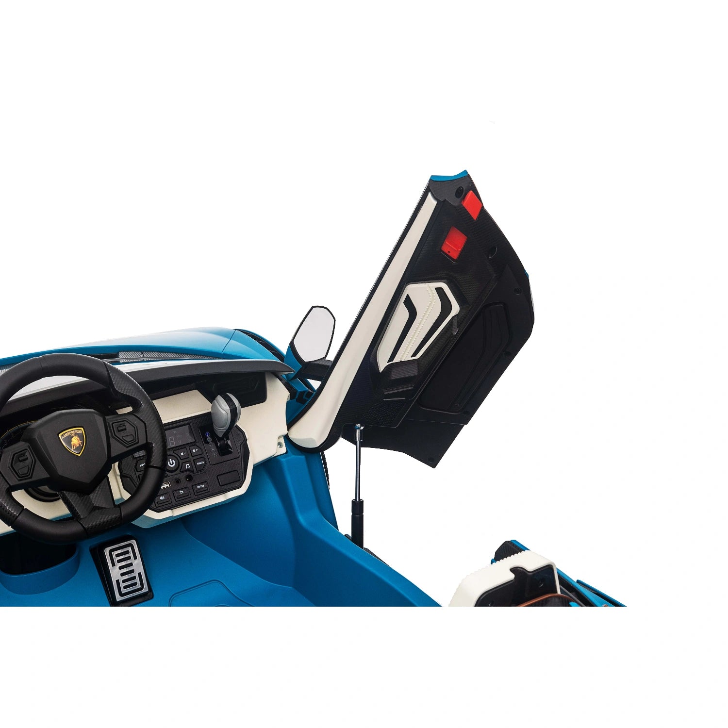 24V Licensed Lamborghini Sian Roadster Children’s Ride-On Car – Electric Kids 4-Wheeler – Blue