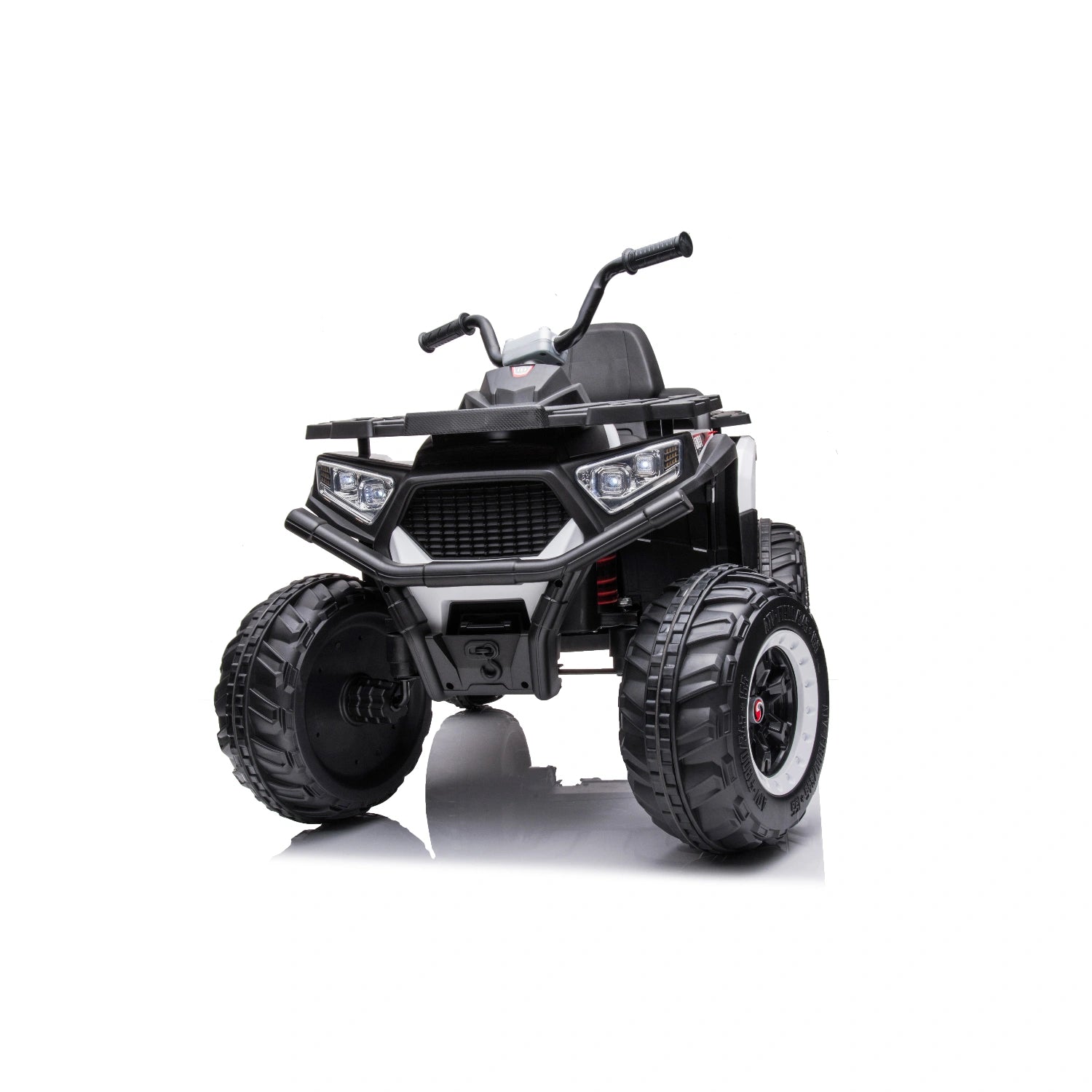 12V Quad Bike for Kids – Off-Road Ride-On ATV, Electric Children’s Quad – White