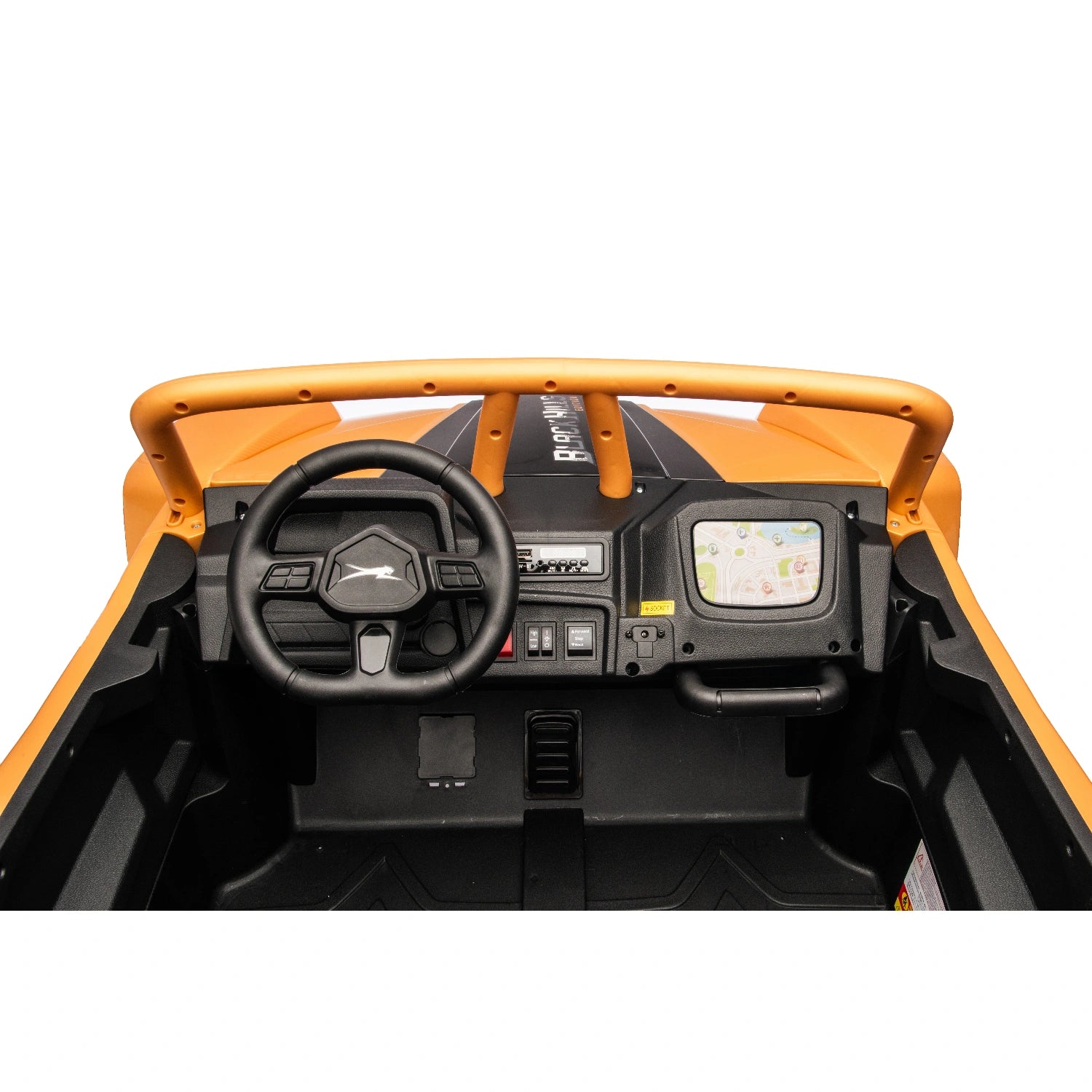 24V Licensed WildCat Arctic Cat Kids Electric Buggy – Two Seater Ride-On Beach Buggy UTV – Gold