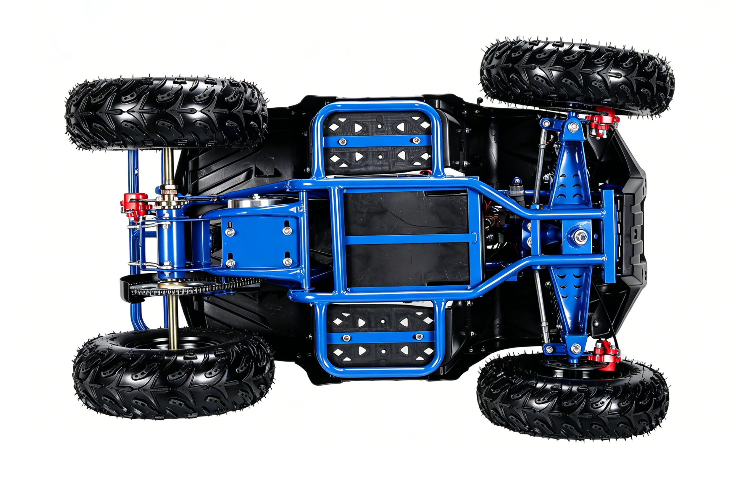 36V 800W Electric Ride-On ATV Kids Electric Quad Bike 4 wheeler – Black & Blue