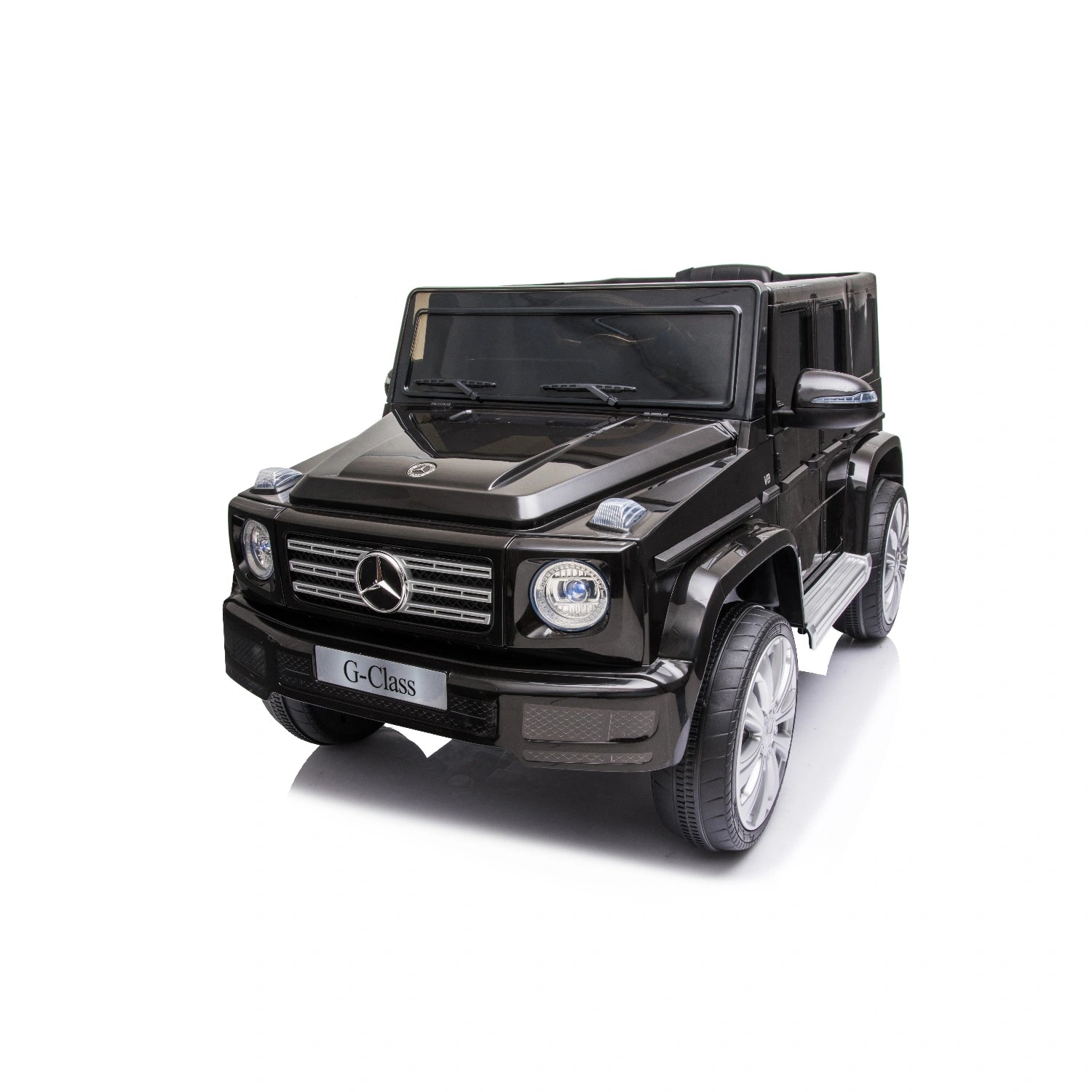 12V Licensed Mercedes G-Wagon G63 Kids Electric Ride-On Car – Black