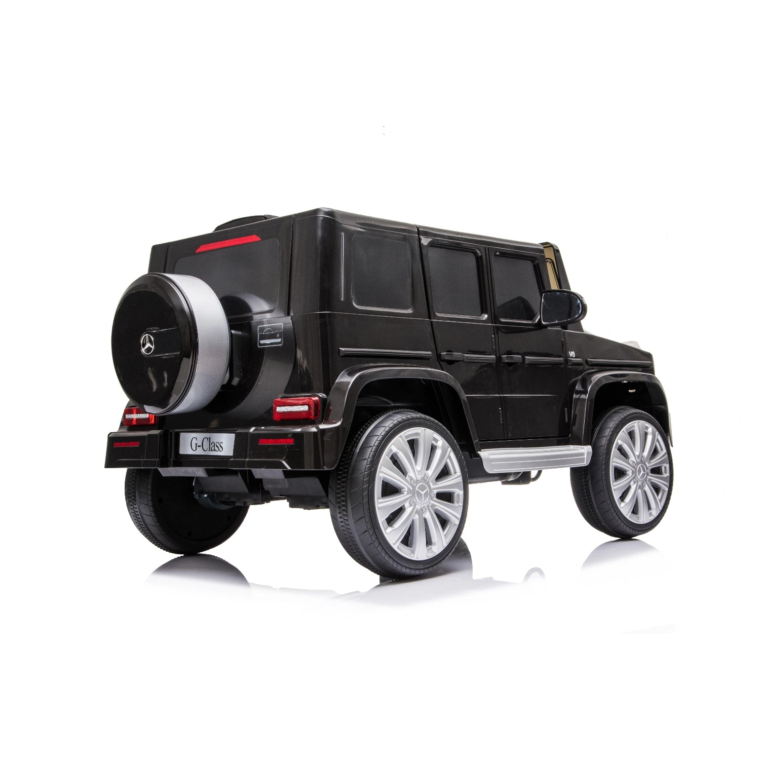 12V Licensed Mercedes G-Wagon G63 Kids Electric Ride-On Car – Black