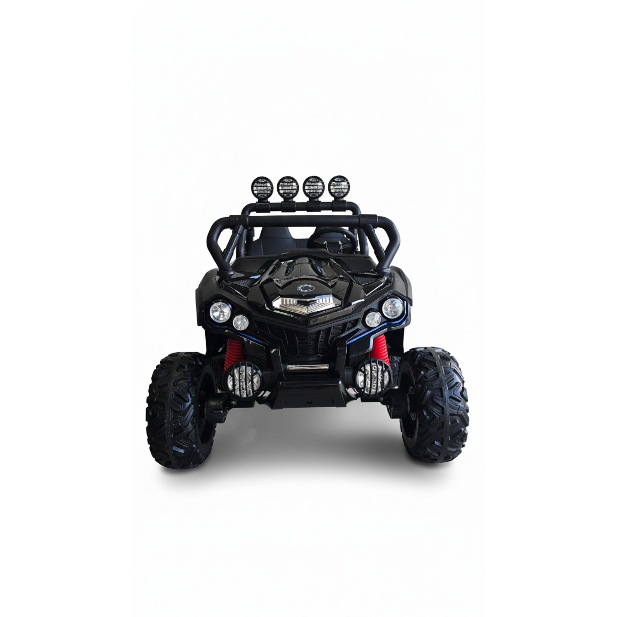 24V Kids Electric Ride-On Buggy – 800W Two-Seater Off-Road UTV for Children – Spray Painted Black