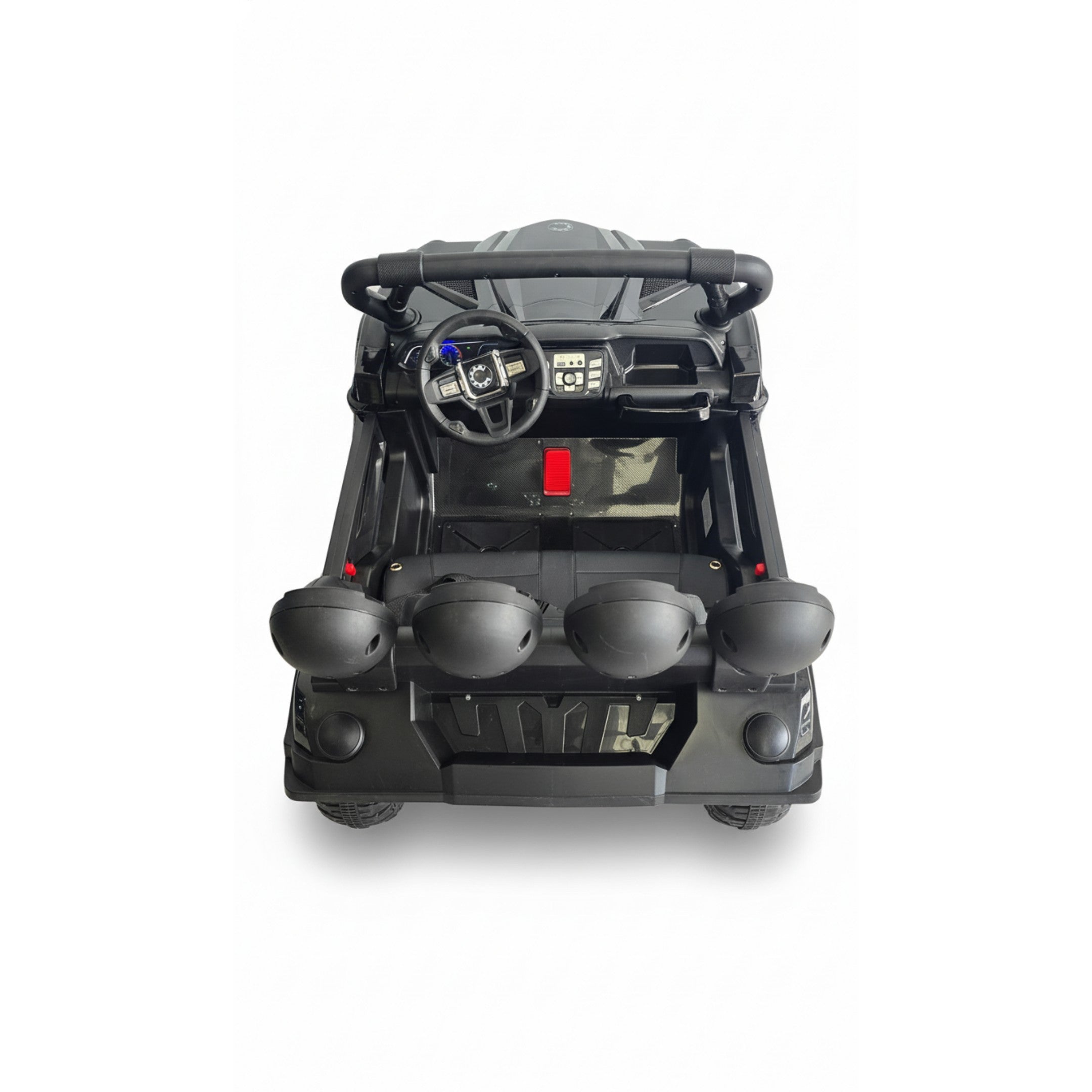 24V Kids Electric Ride-On Buggy – 800W Two-Seater Off-Road UTV for Children – Spray Painted Black