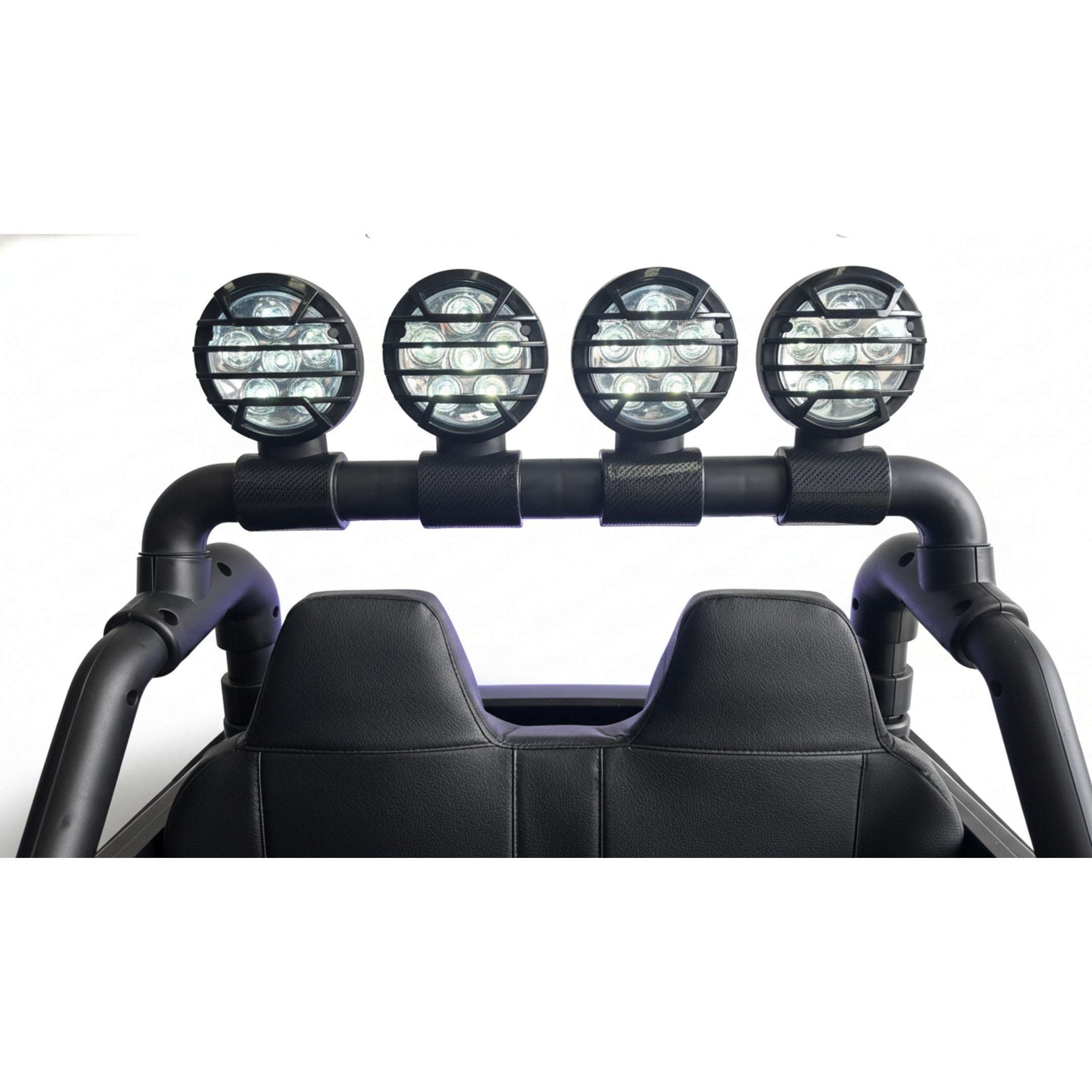 24V Kids Electric Ride-On Buggy – 800W Two-Seater Off-Road UTV for Children – Spray Painted Black