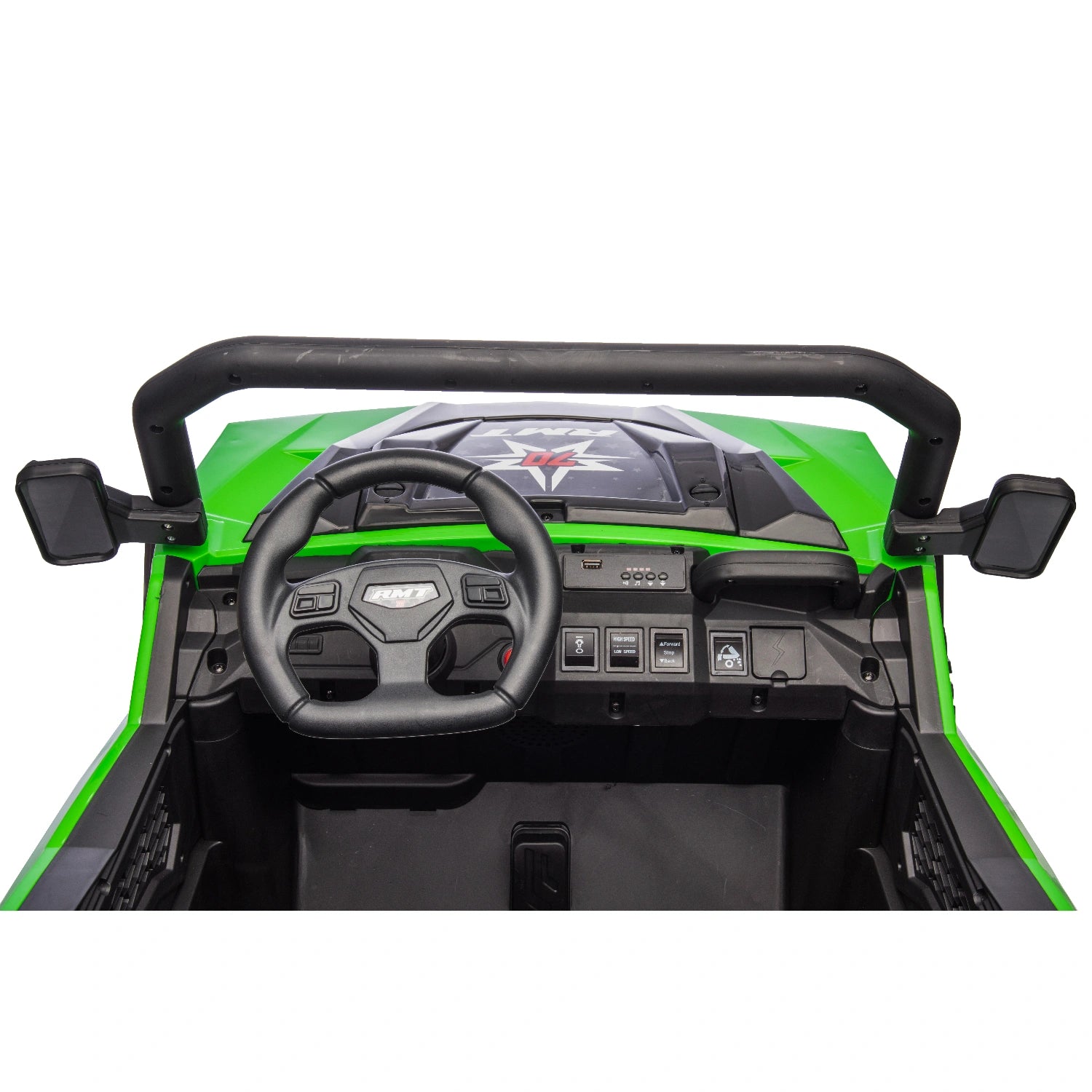 24V 6-Wheel Ride-On Construction Dump Truck with Electric Tipper & Remote – Green