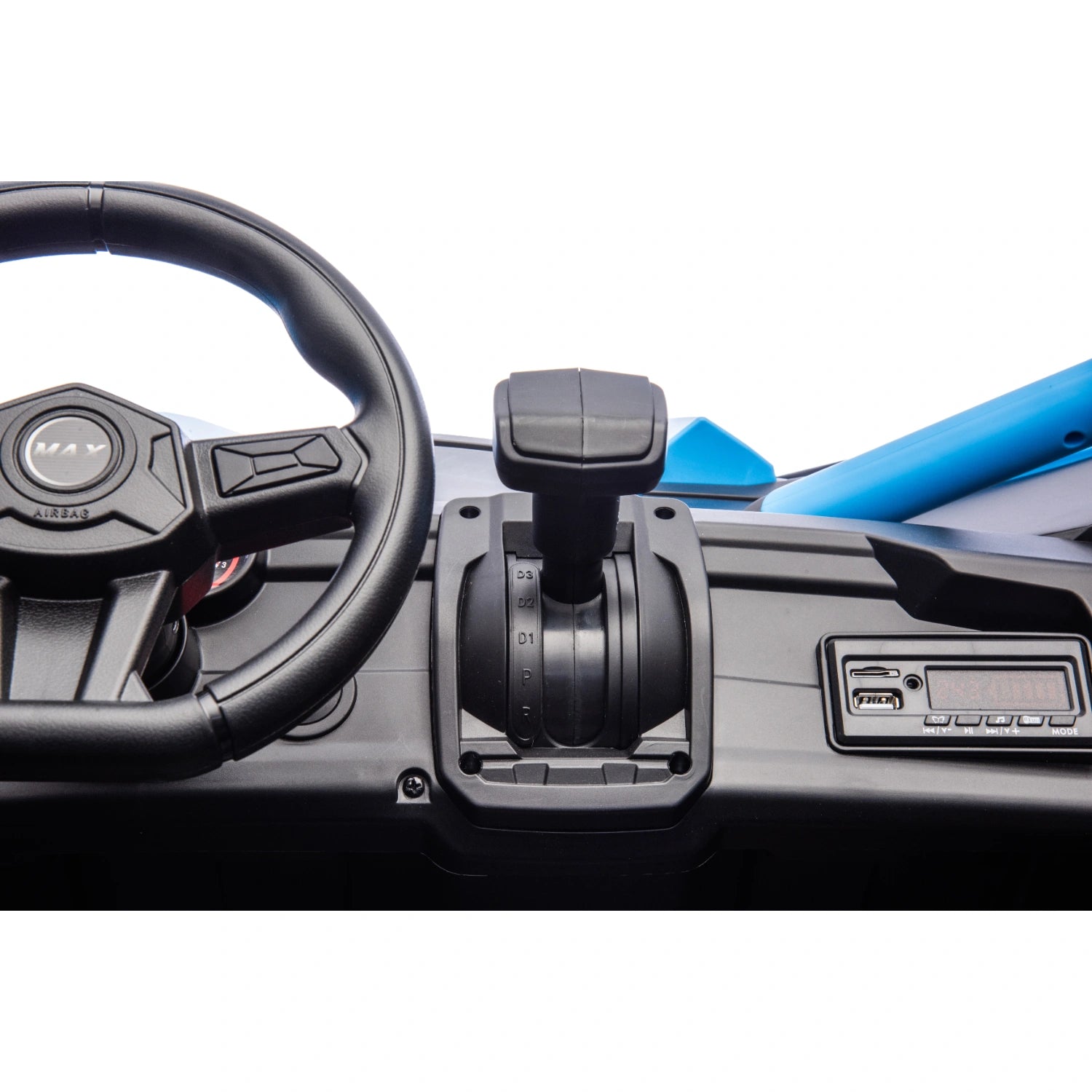 King of UTVs ZForce RZR Turbo 24V 1400W Off-Road 4WD Kids Ride-On Buggy – Blue