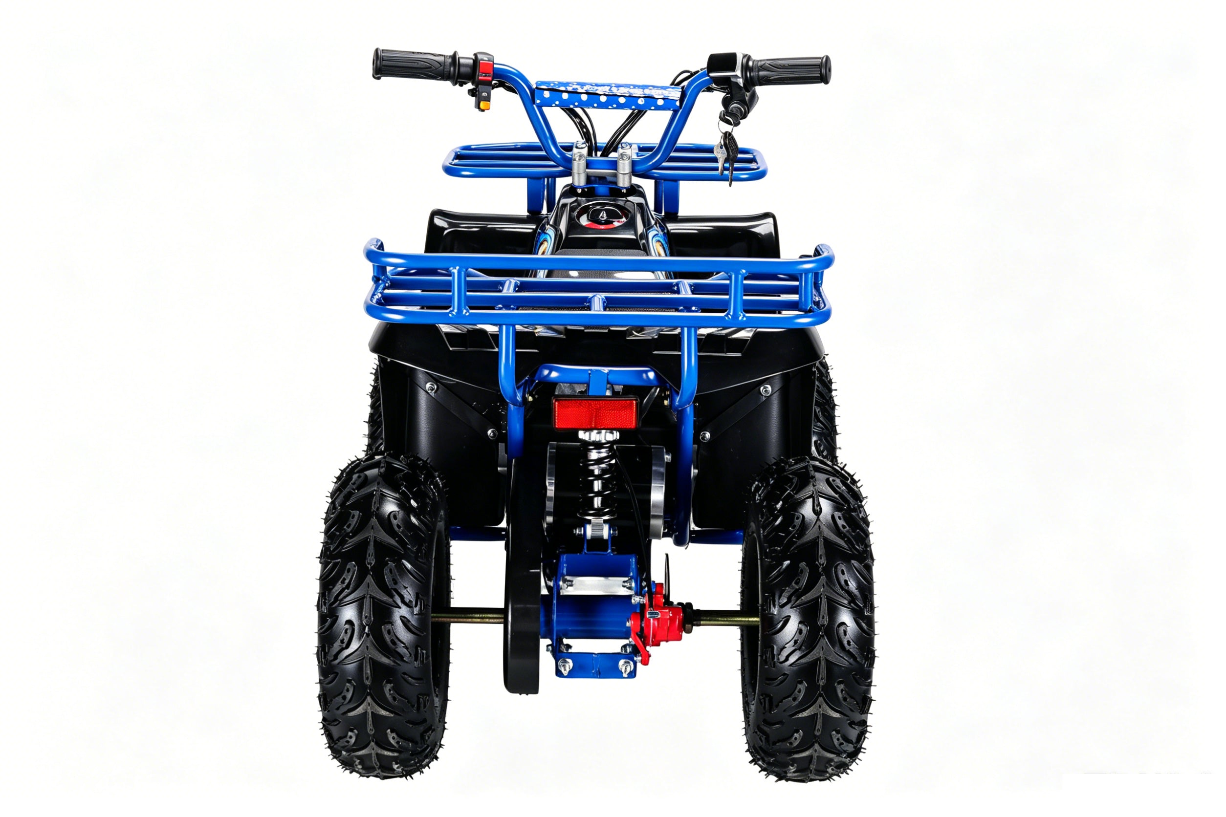36V 800W Electric Ride-On ATV Kids Electric Quad Bike 4 wheeler – Black & Blue