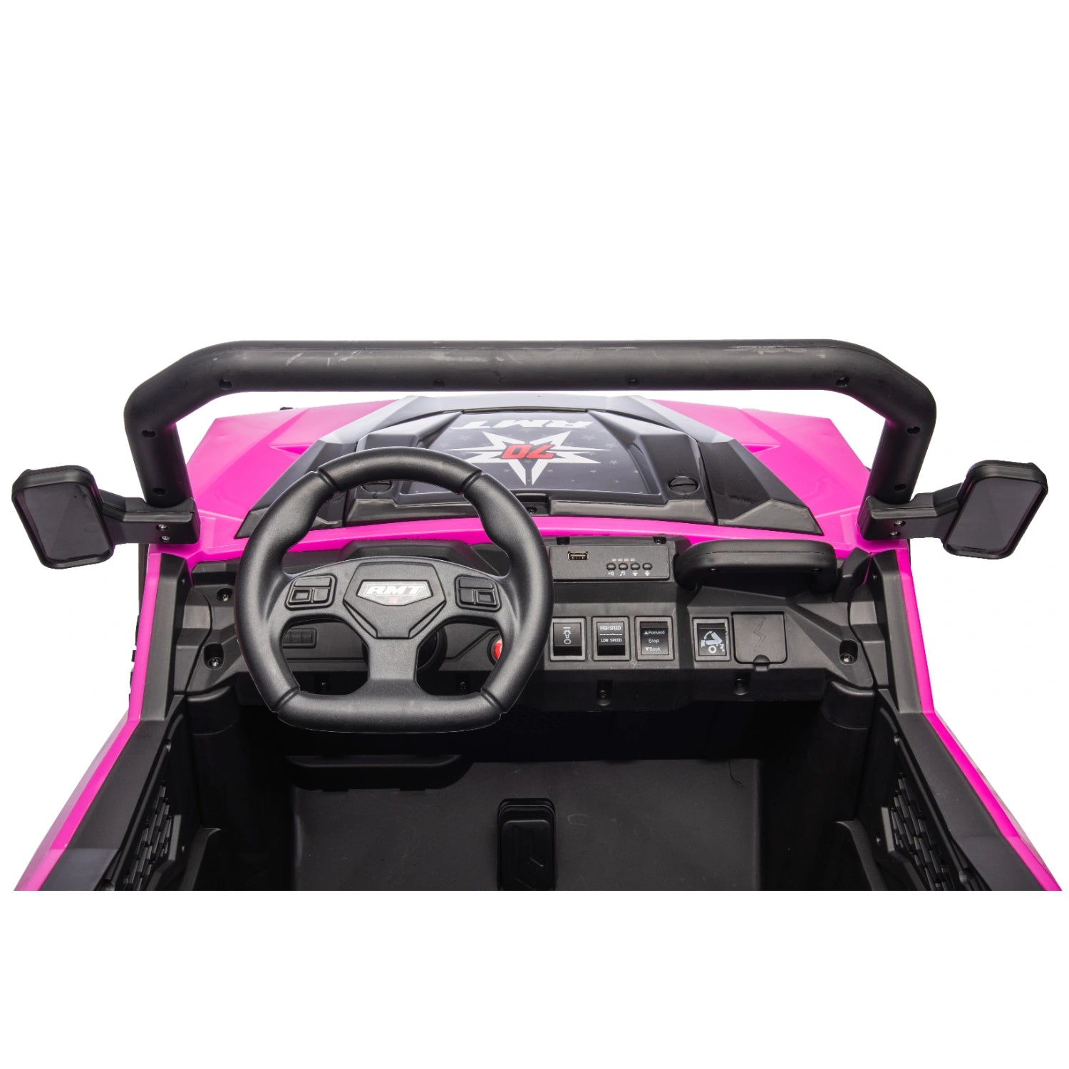 24V 6-Wheel Ride-On Farm Dump Truck with Electric Tipper & Remote – Pink