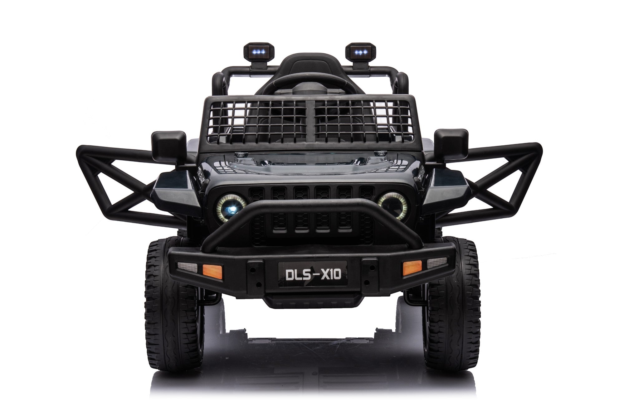12V Jeep-Style Electric Ride-On Car for Kids – 1-Seater with Remote Control (Black)