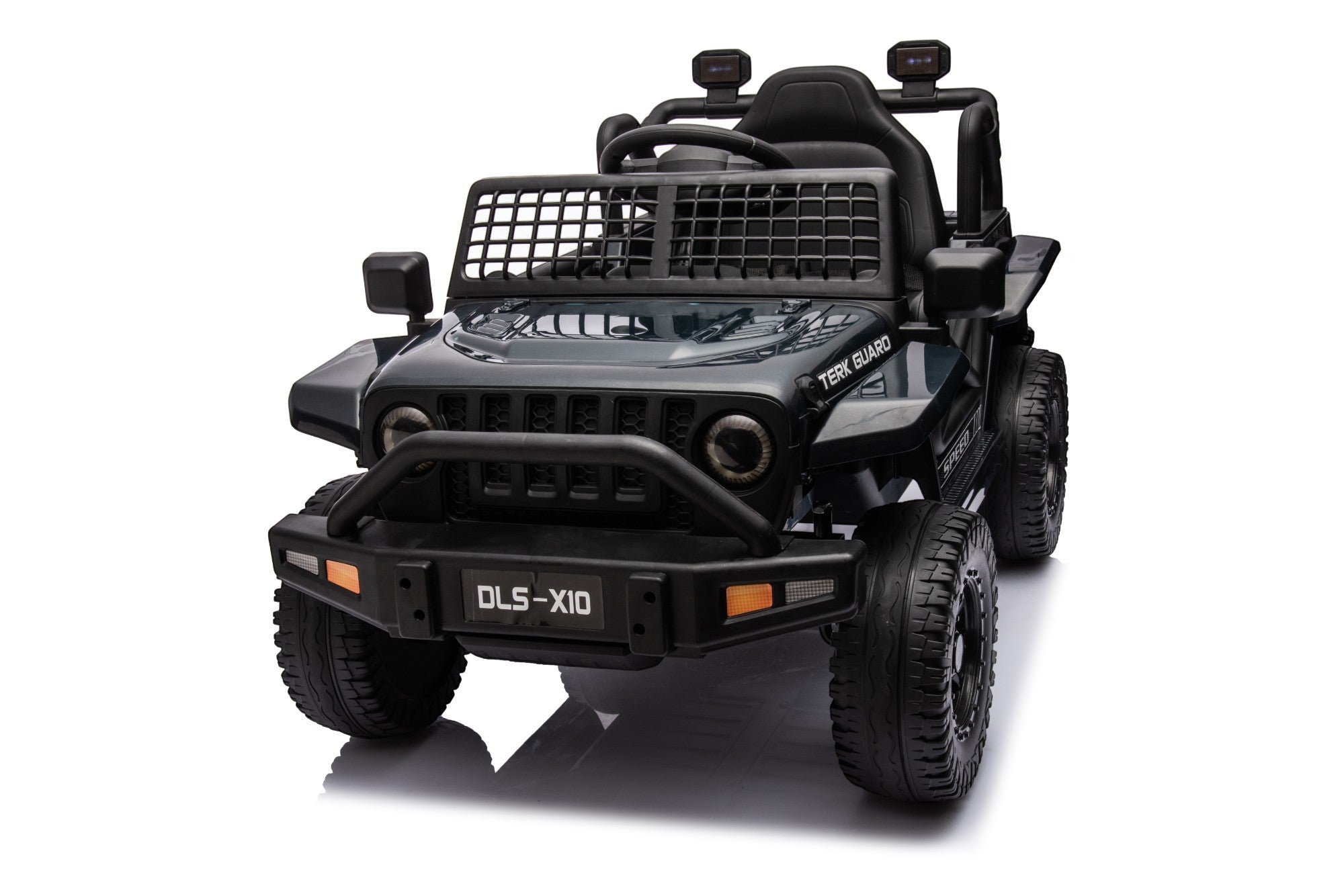12V Jeep-Style Electric Ride-On Car for Kids – 1-Seater with Remote Control (Black)