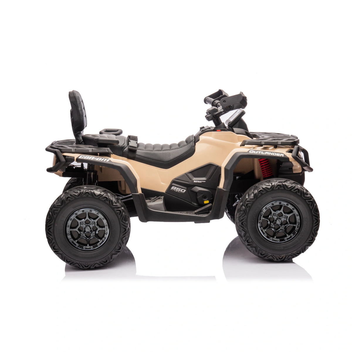 24V 800W Licensed Can-Am Outlander 2-Seater 4x4 ATV Quad Bike – Khaki