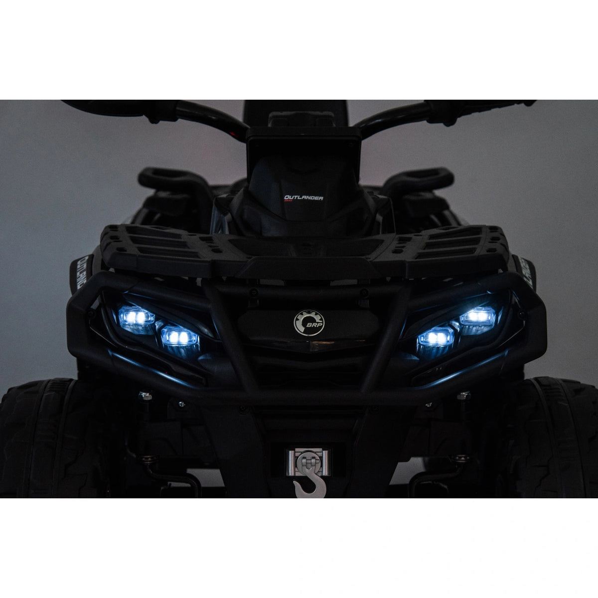 24V 800W Licensed Can-Am Outlander 2-Seater 4x4 ATV Quad Bike – Khaki