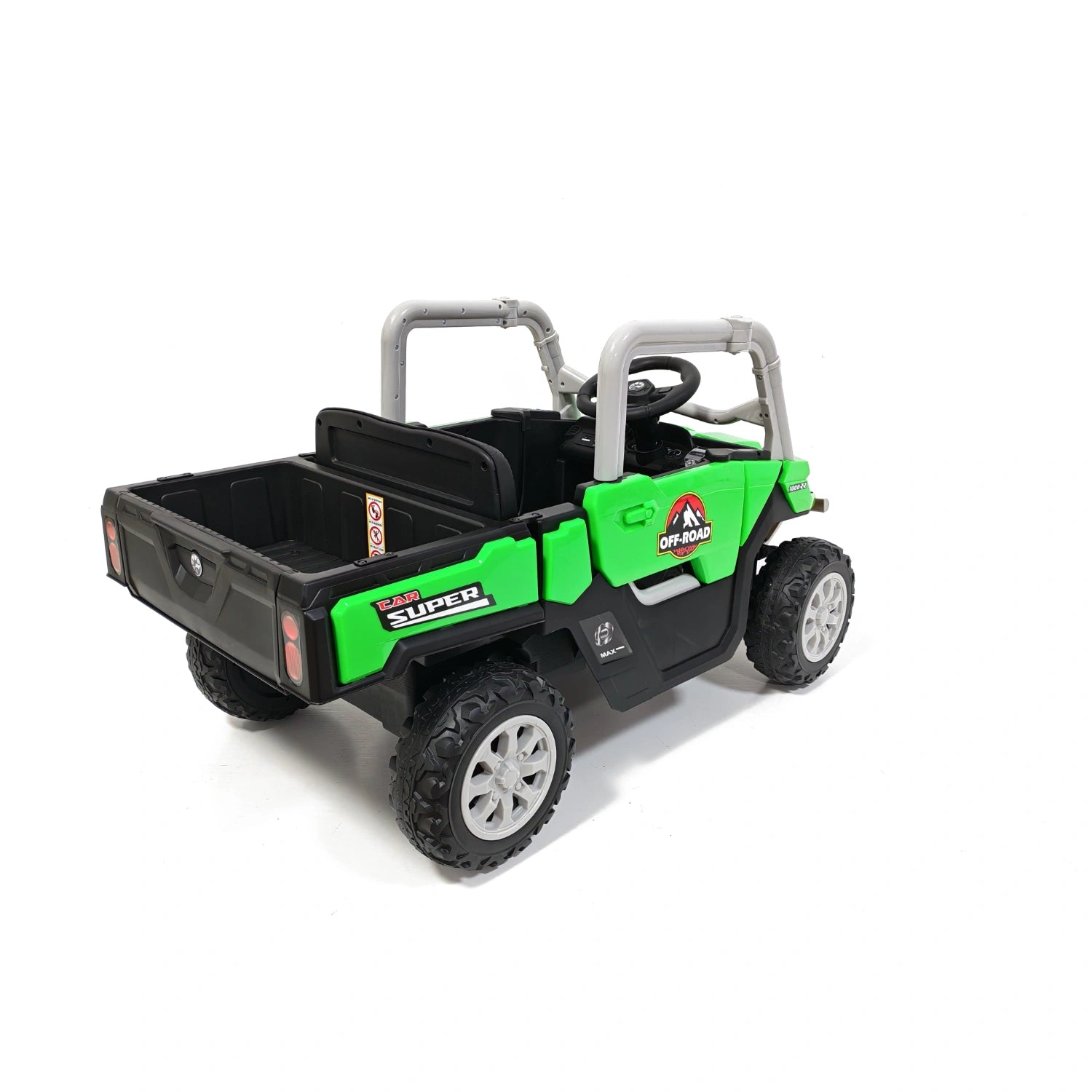 24V 4WD Kids Electric Off-Road Adventure Truck – Green