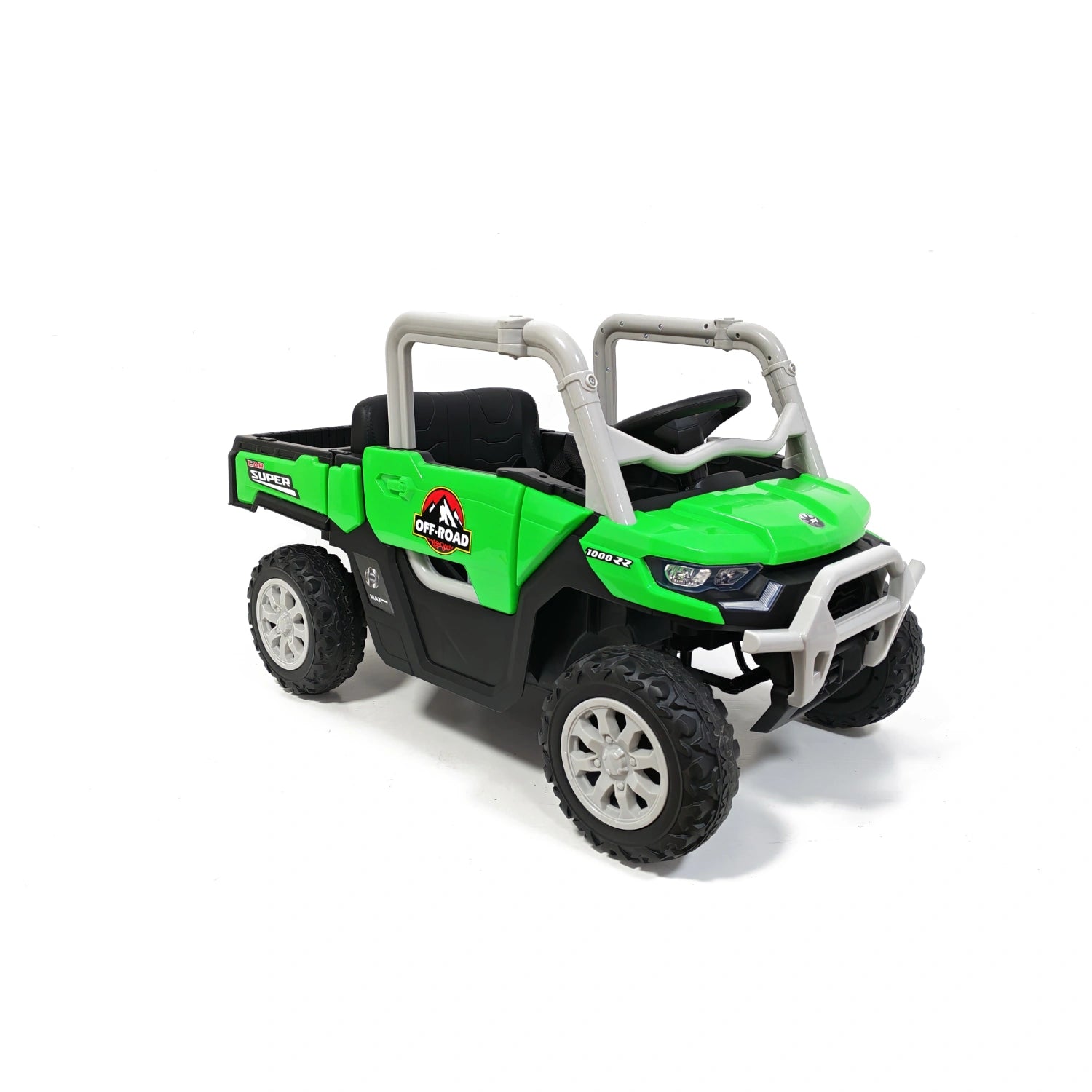 24V 4WD Kids Electric Off-Road Adventure Truck – Green