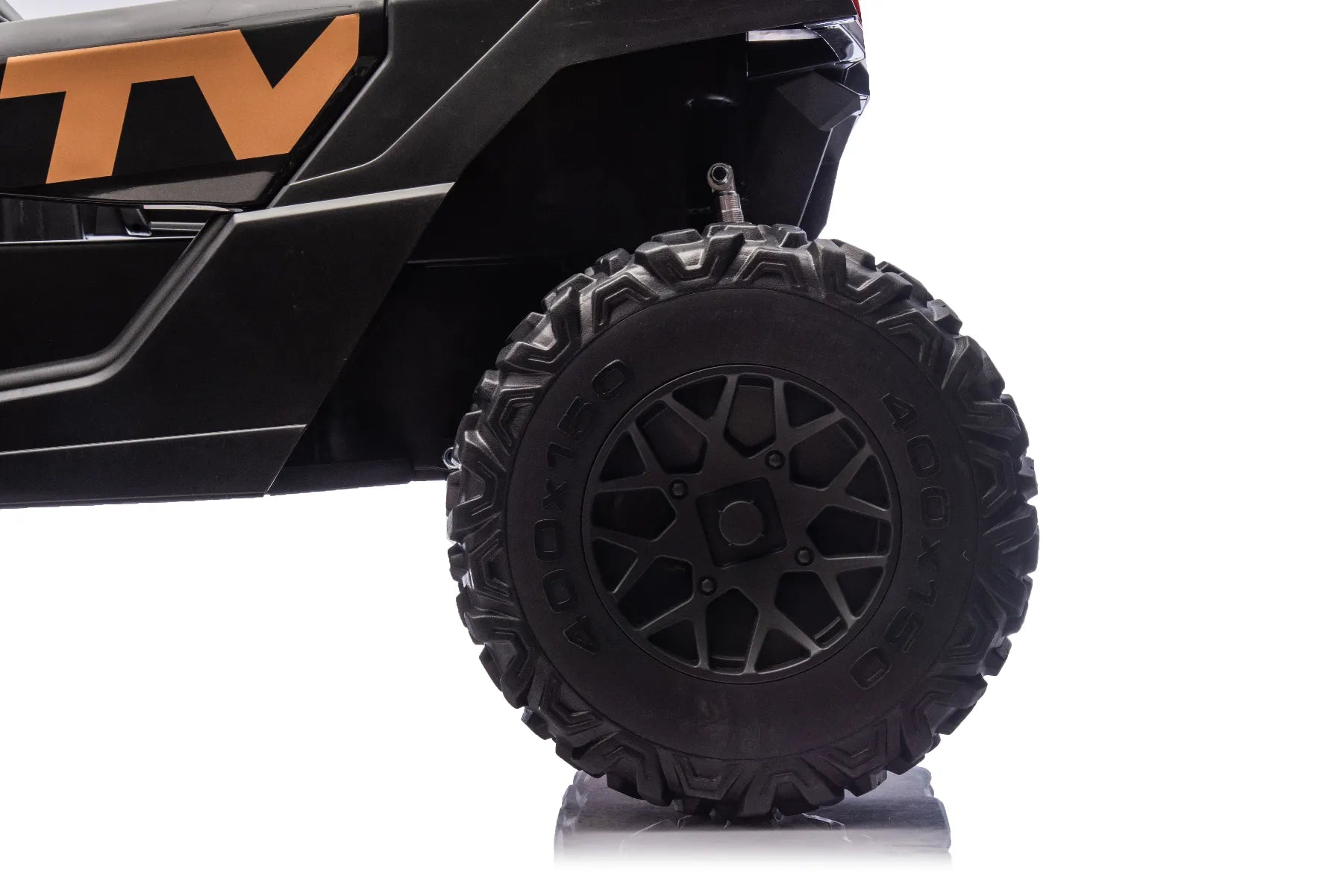 King of UTVs ZForce RZR Turbo 24V 1400W Off-Road 4WD Ride On UTV Car – Black